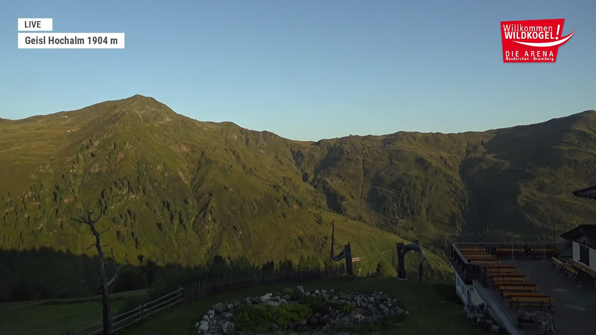 Archiv Foto Webcam Aussichts-Bergrestaurant Wildkogel-Arena