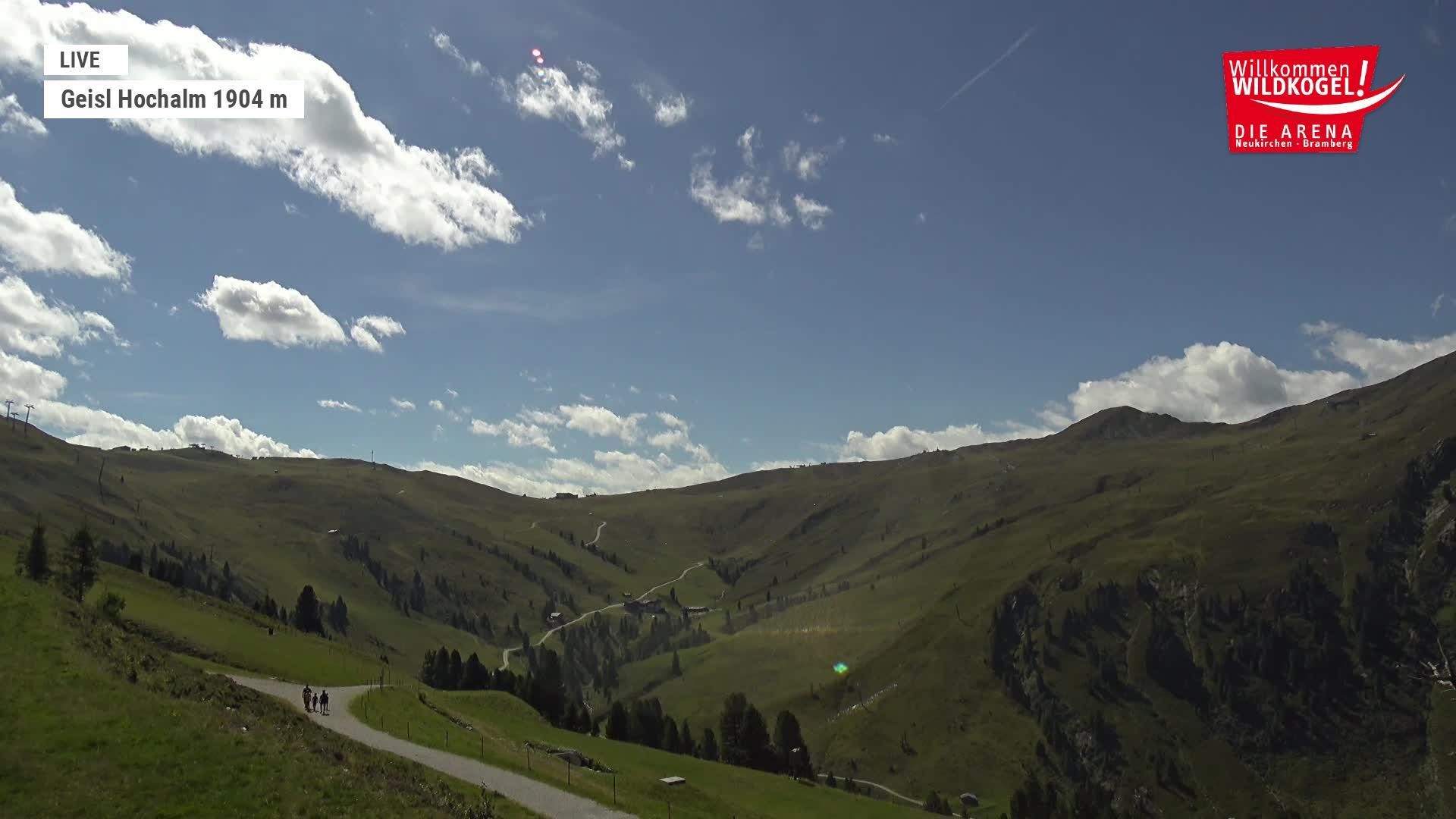Archiv Foto Webcam Aussichts-Bergrestaurant Wildkogel-Arena