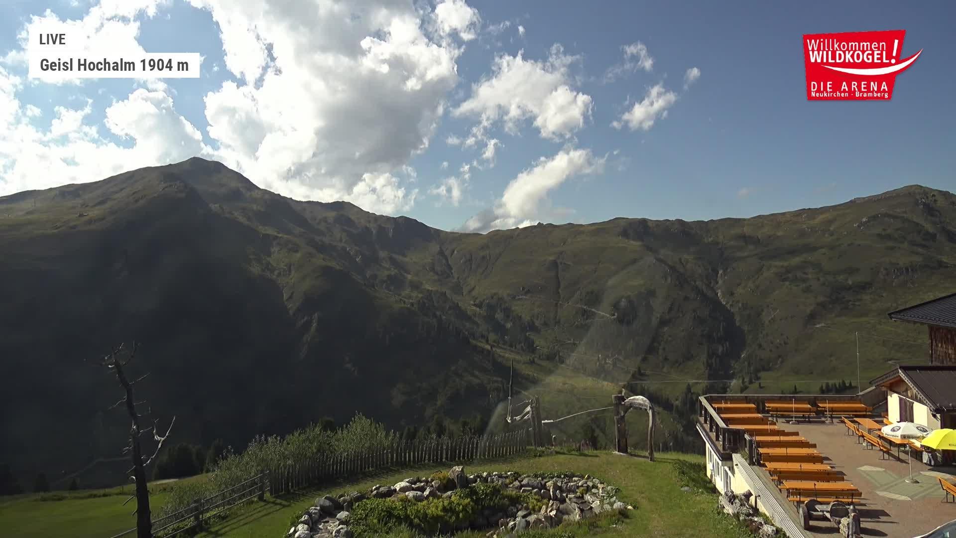 Archiv Foto Webcam Aussichts-Bergrestaurant Wildkogel-Arena
