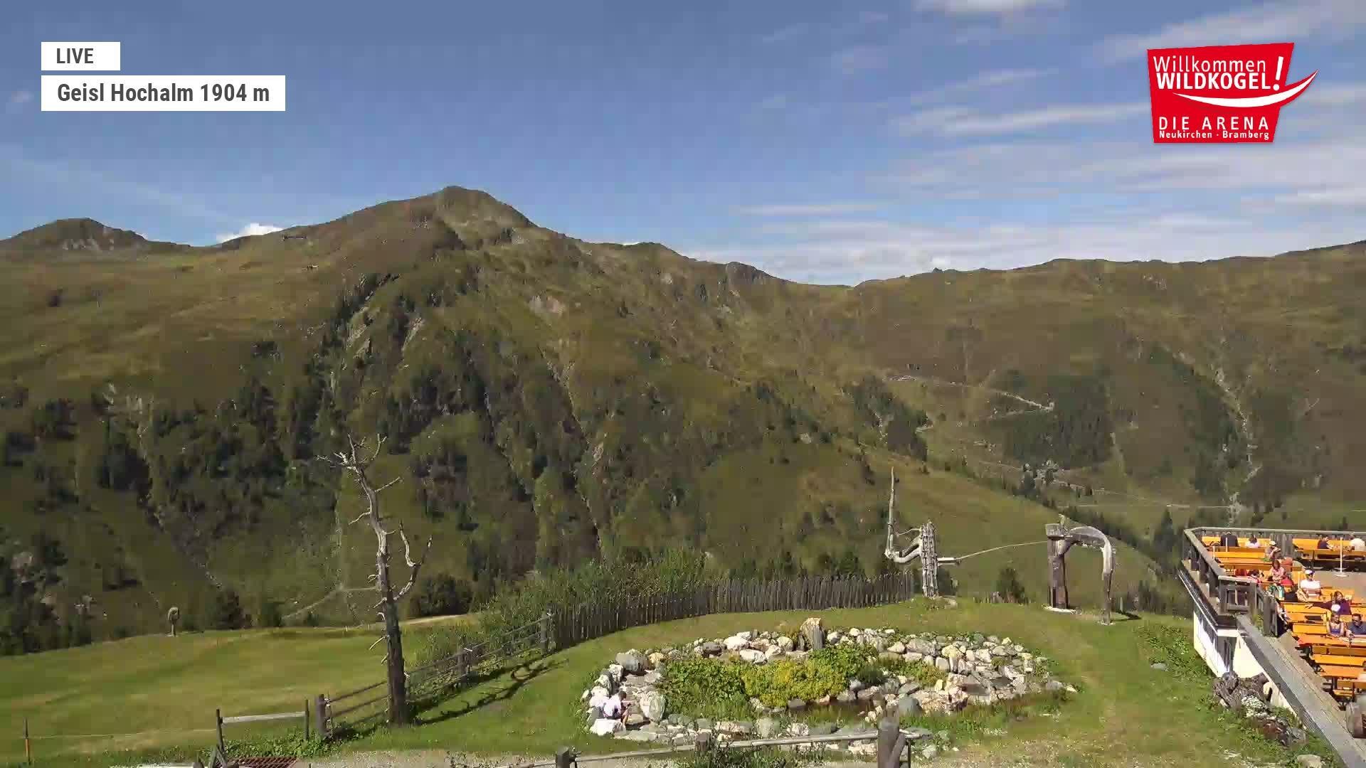 Archiv Foto Webcam Aussichts-Bergrestaurant Wildkogel-Arena