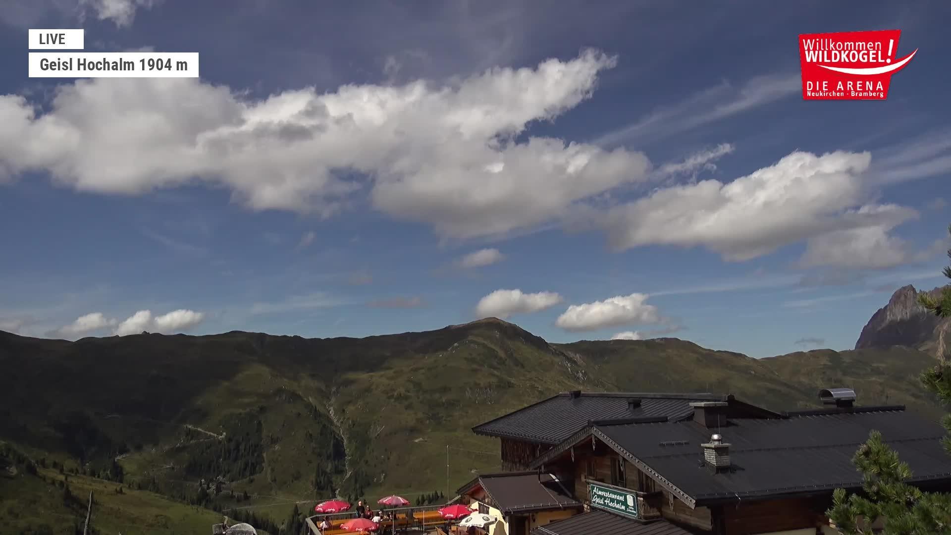 Archiv Foto Webcam Aussichts-Bergrestaurant Wildkogel-Arena