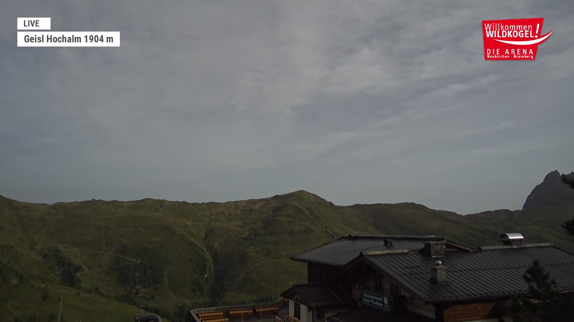 Archived image Webcam Panorama restaurant Wildkogel-Arena