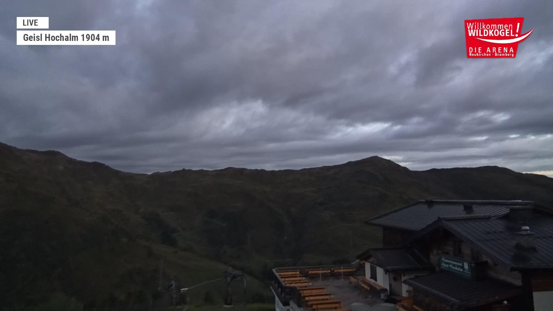 Archiv Foto Webcam Aussichts-Bergrestaurant Wildkogel-Arena