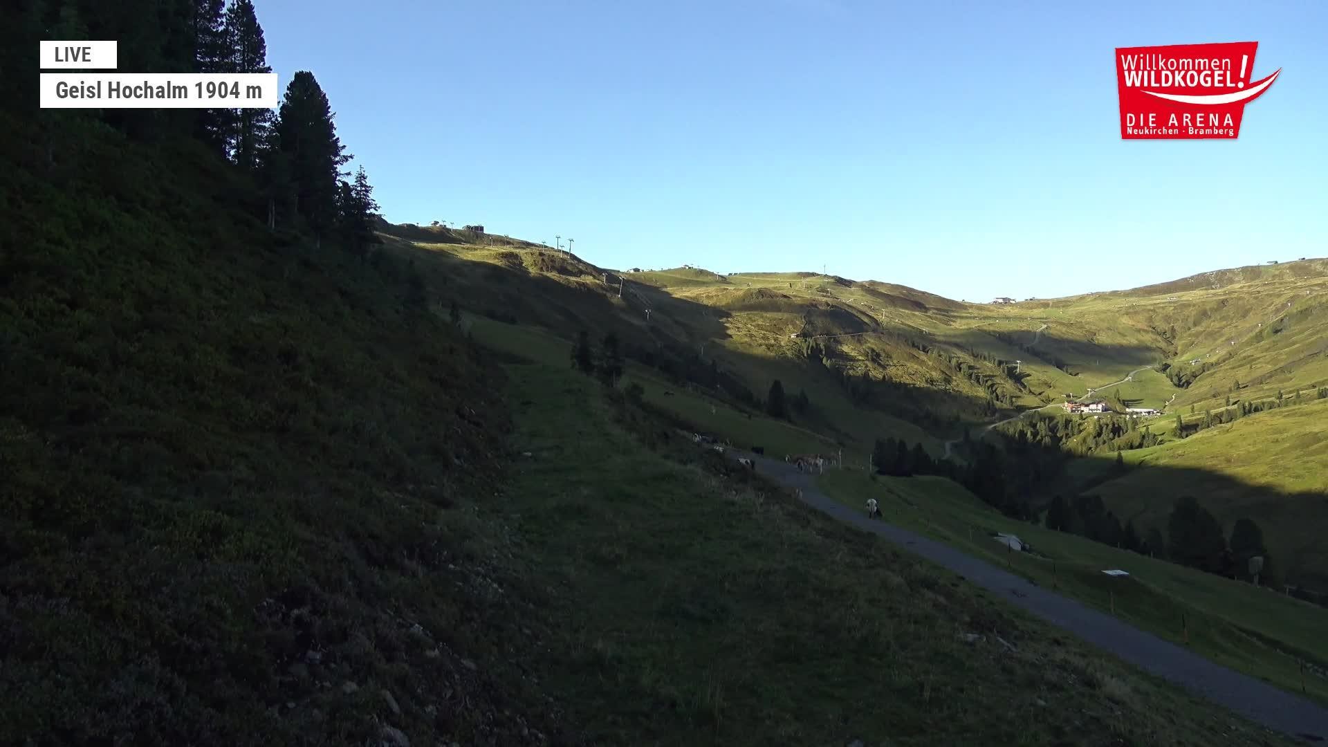 Archiv Foto Webcam Aussichts-Bergrestaurant Wildkogel-Arena