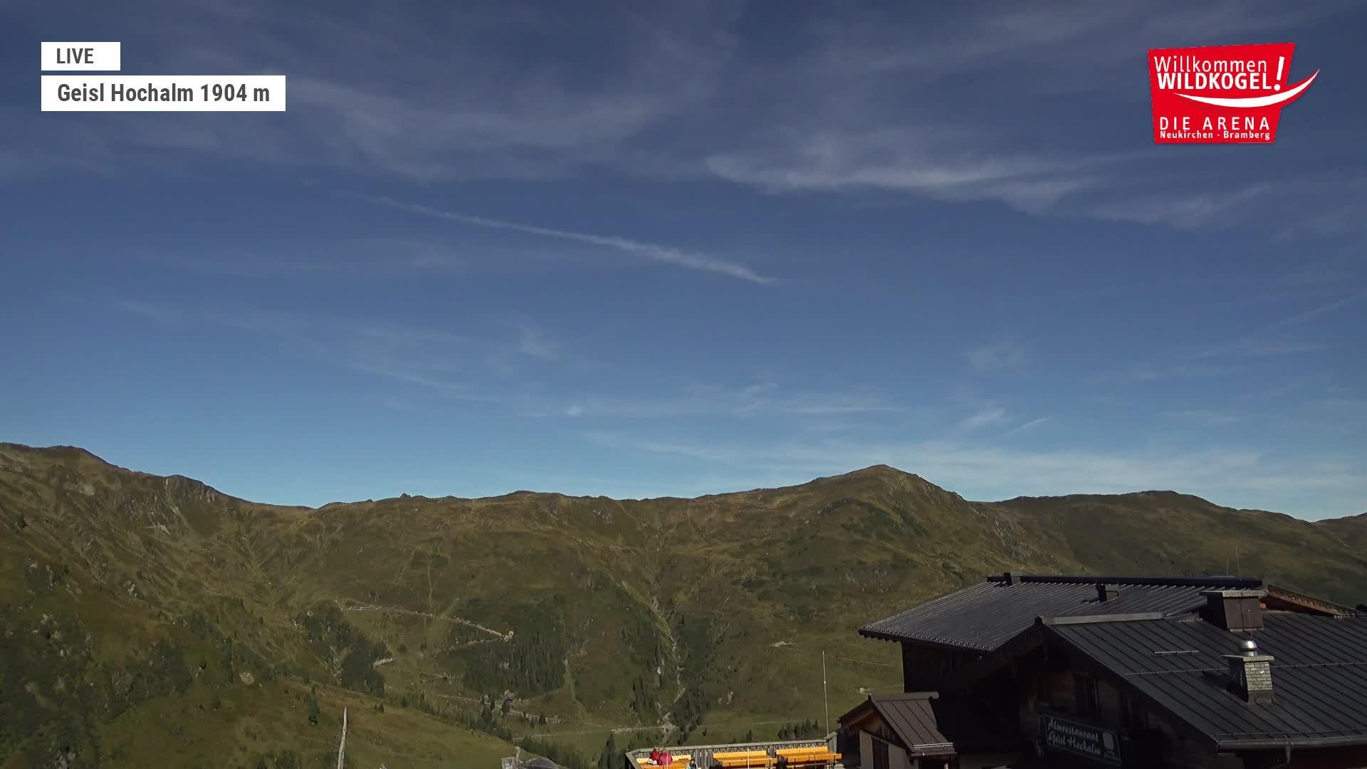 Archiv Foto Webcam Aussichts-Bergrestaurant Wildkogel-Arena