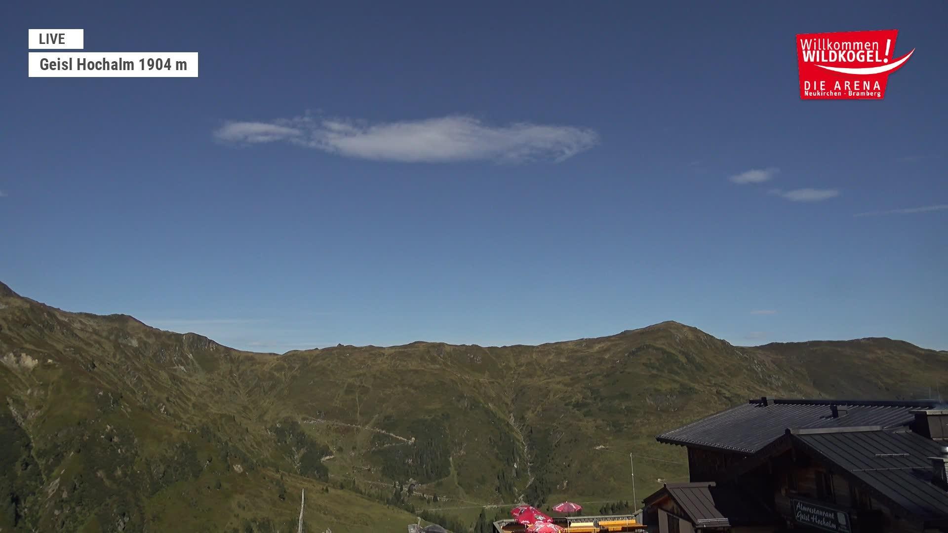 Archiv Foto Webcam Aussichts-Bergrestaurant Wildkogel-Arena