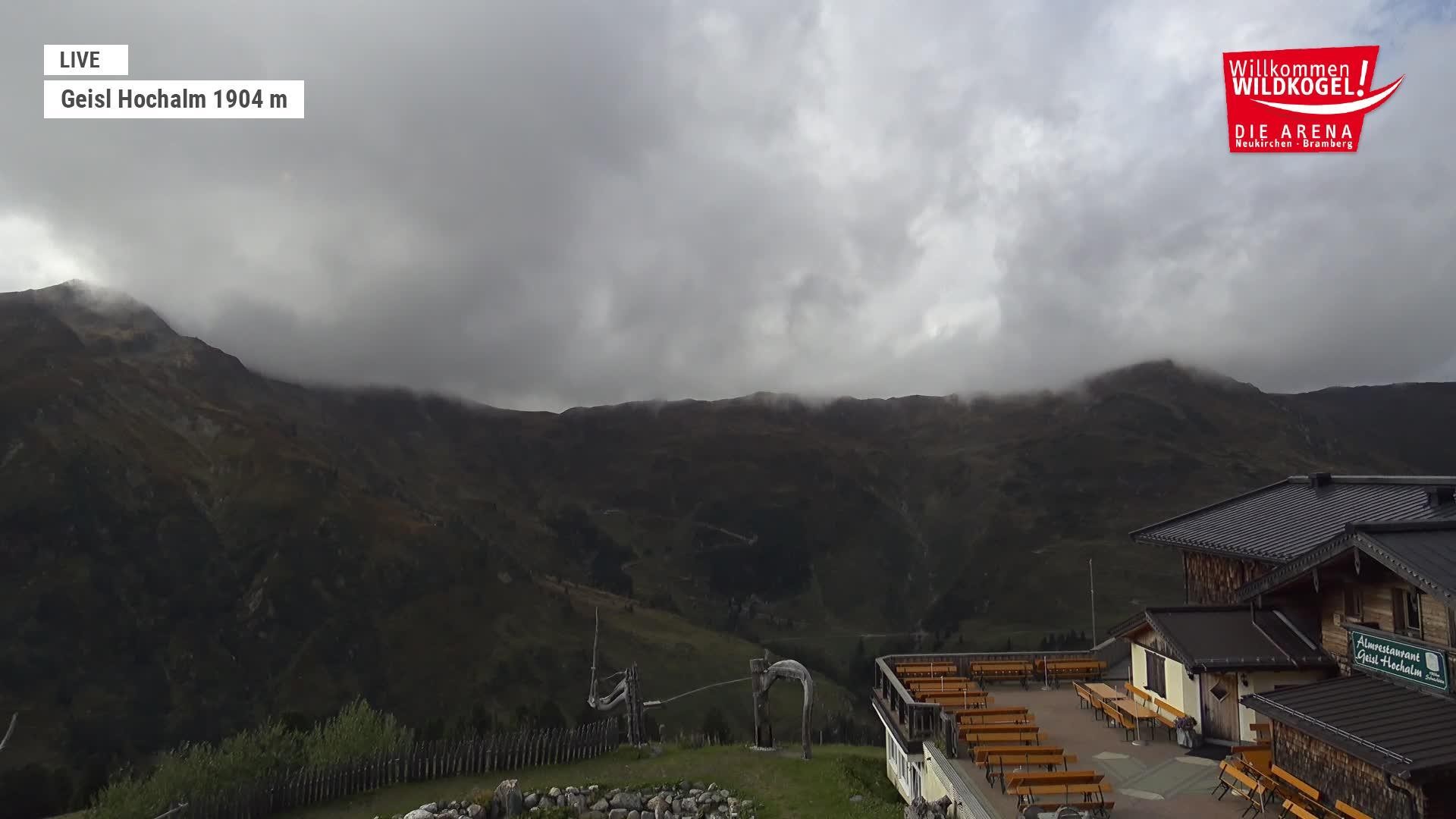 Archiv Foto Webcam Aussichts-Bergrestaurant Wildkogel-Arena