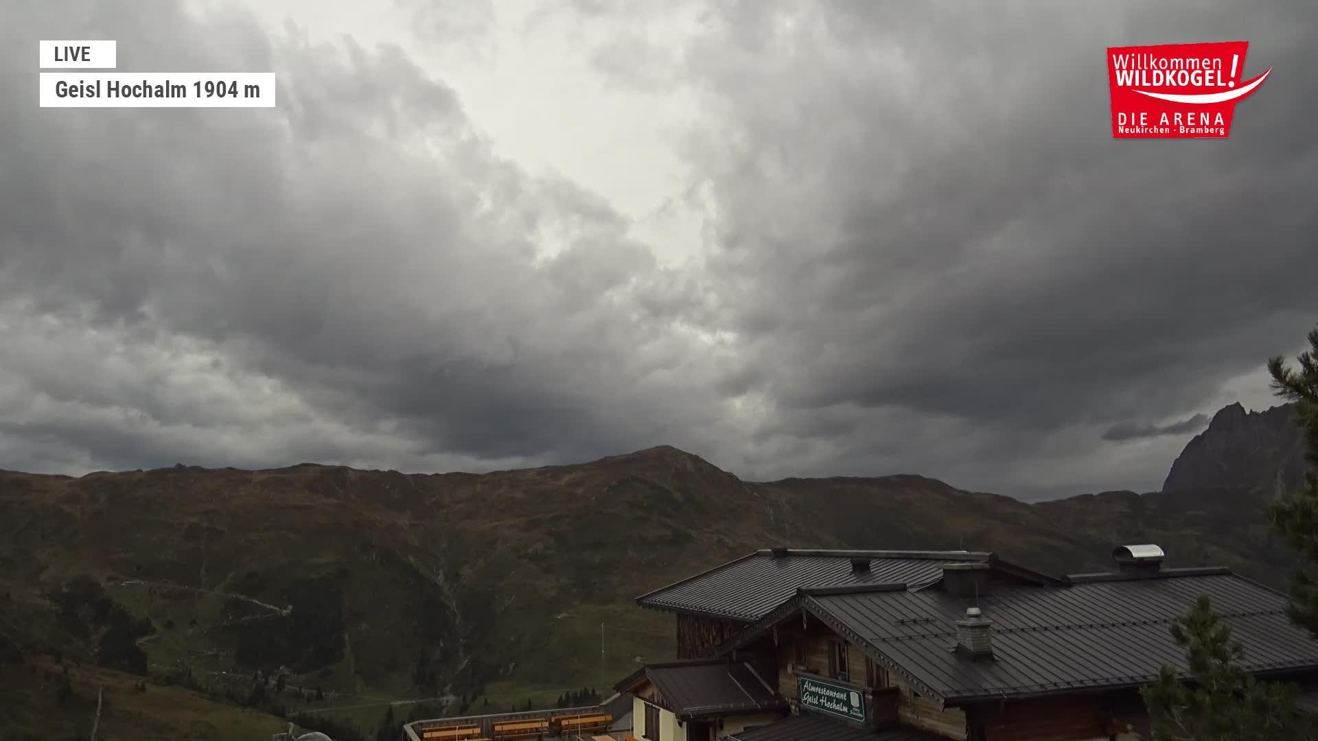 Archiv Foto Webcam Aussichts-Bergrestaurant Wildkogel-Arena