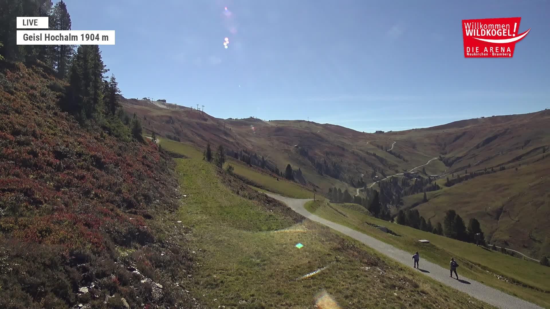 Archiv Foto Webcam Aussichts-Bergrestaurant Wildkogel-Arena