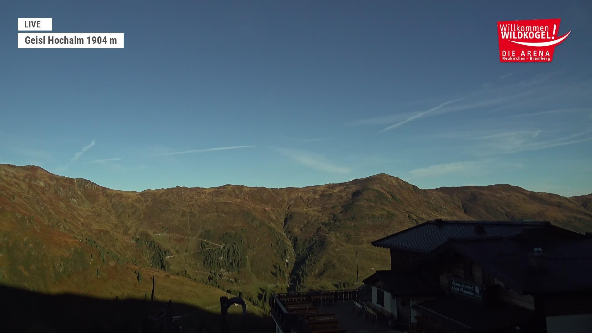 Archiv Foto Webcam Aussichts-Bergrestaurant Wildkogel-Arena