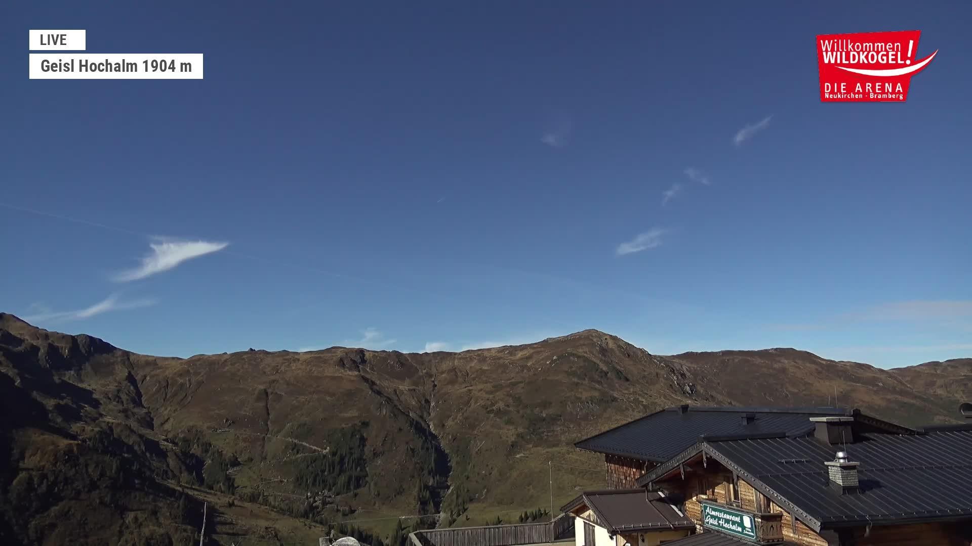 Archiv Foto Webcam Aussichts-Bergrestaurant Wildkogel-Arena