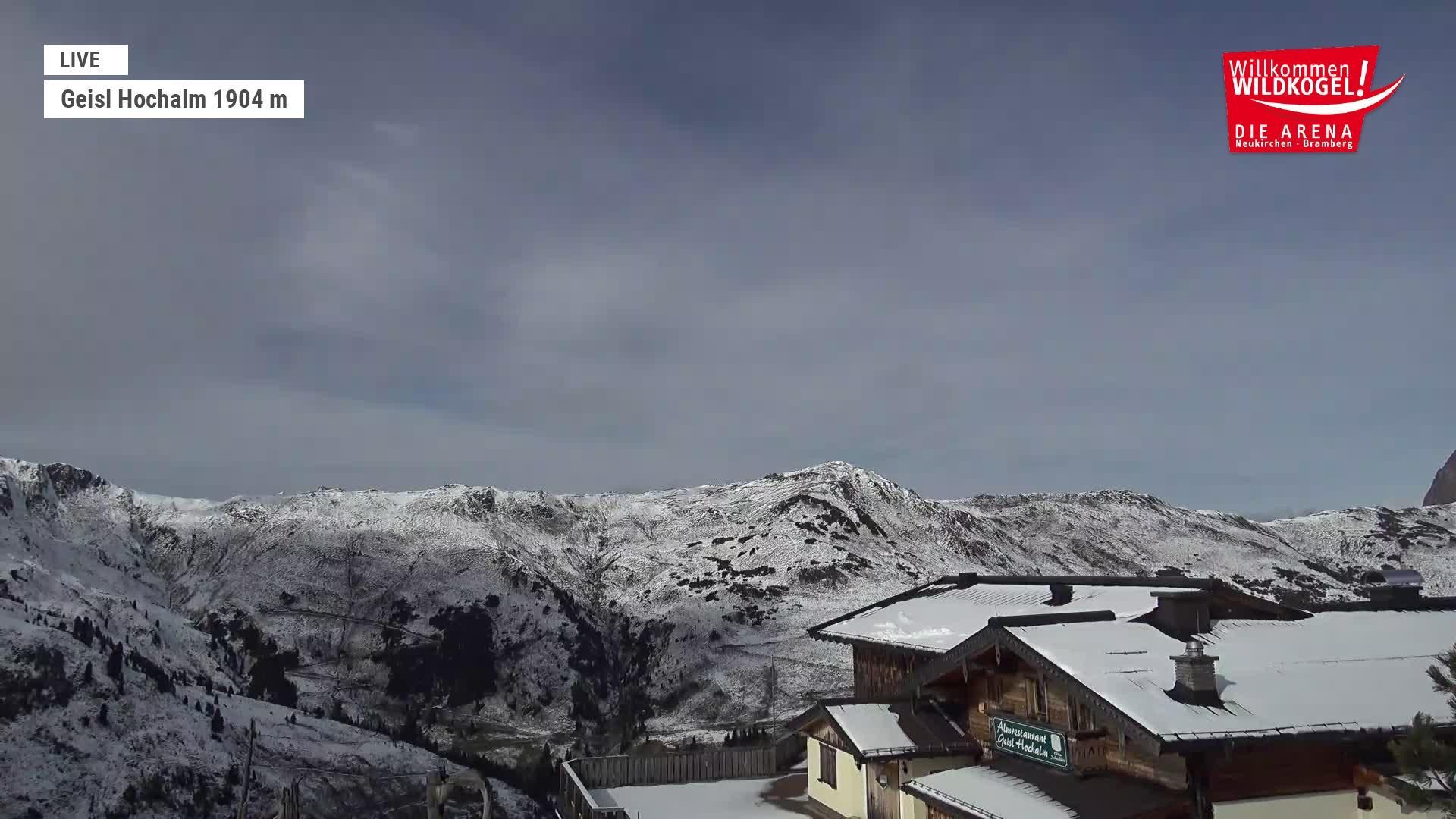 Archiv Foto Webcam Aussichts-Bergrestaurant Wildkogel-Arena