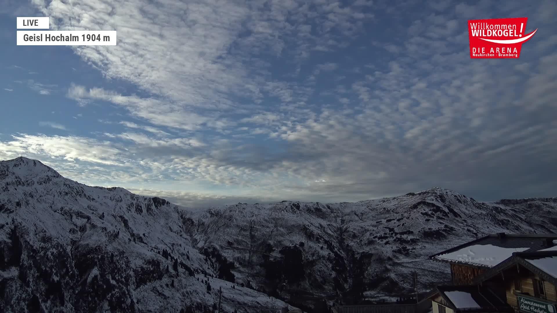 Archiv Foto Webcam Aussichts-Bergrestaurant Wildkogel-Arena