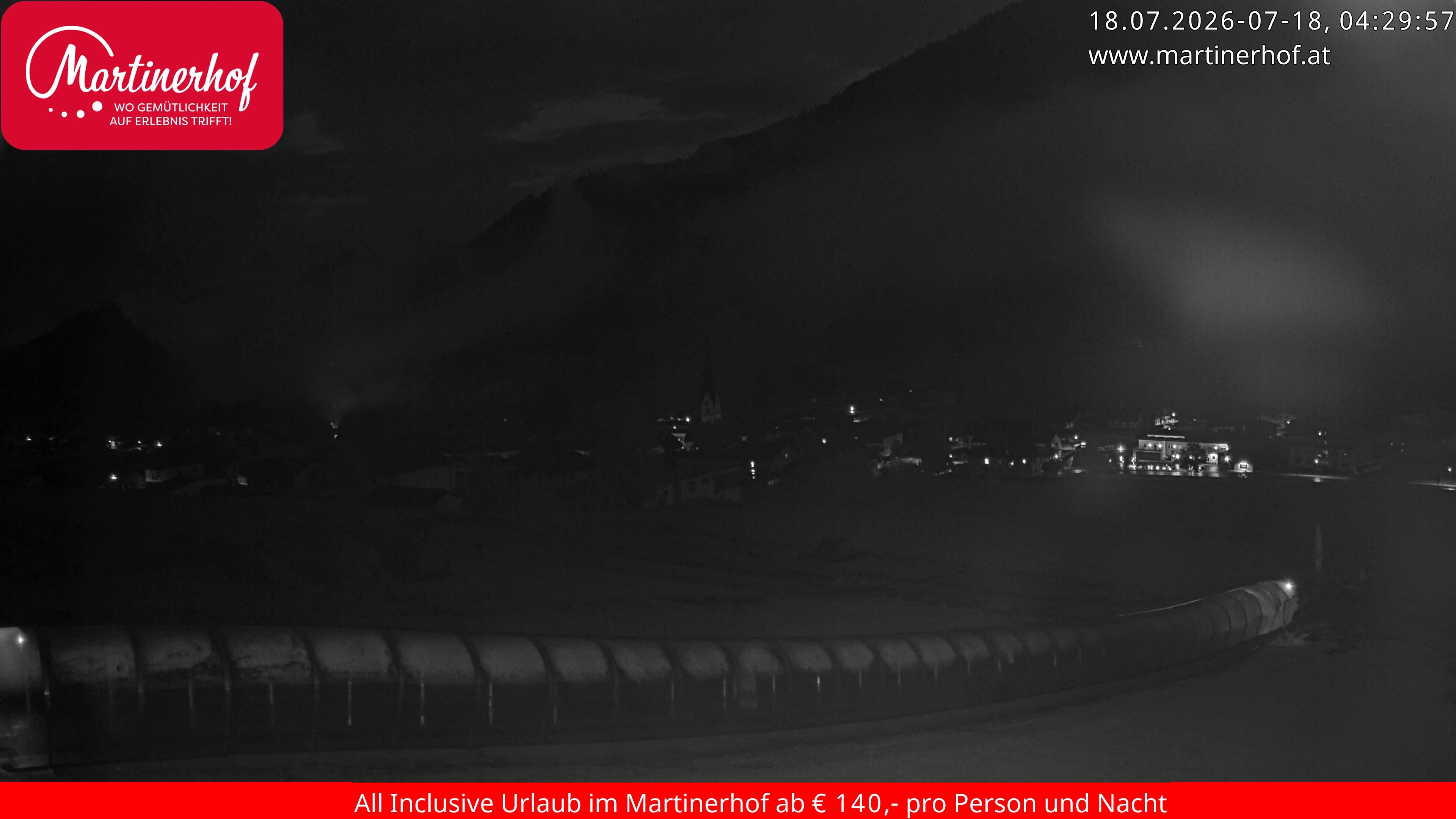 Archiv Foto Webcam Sicht auf St. Martin am Tennengebirge