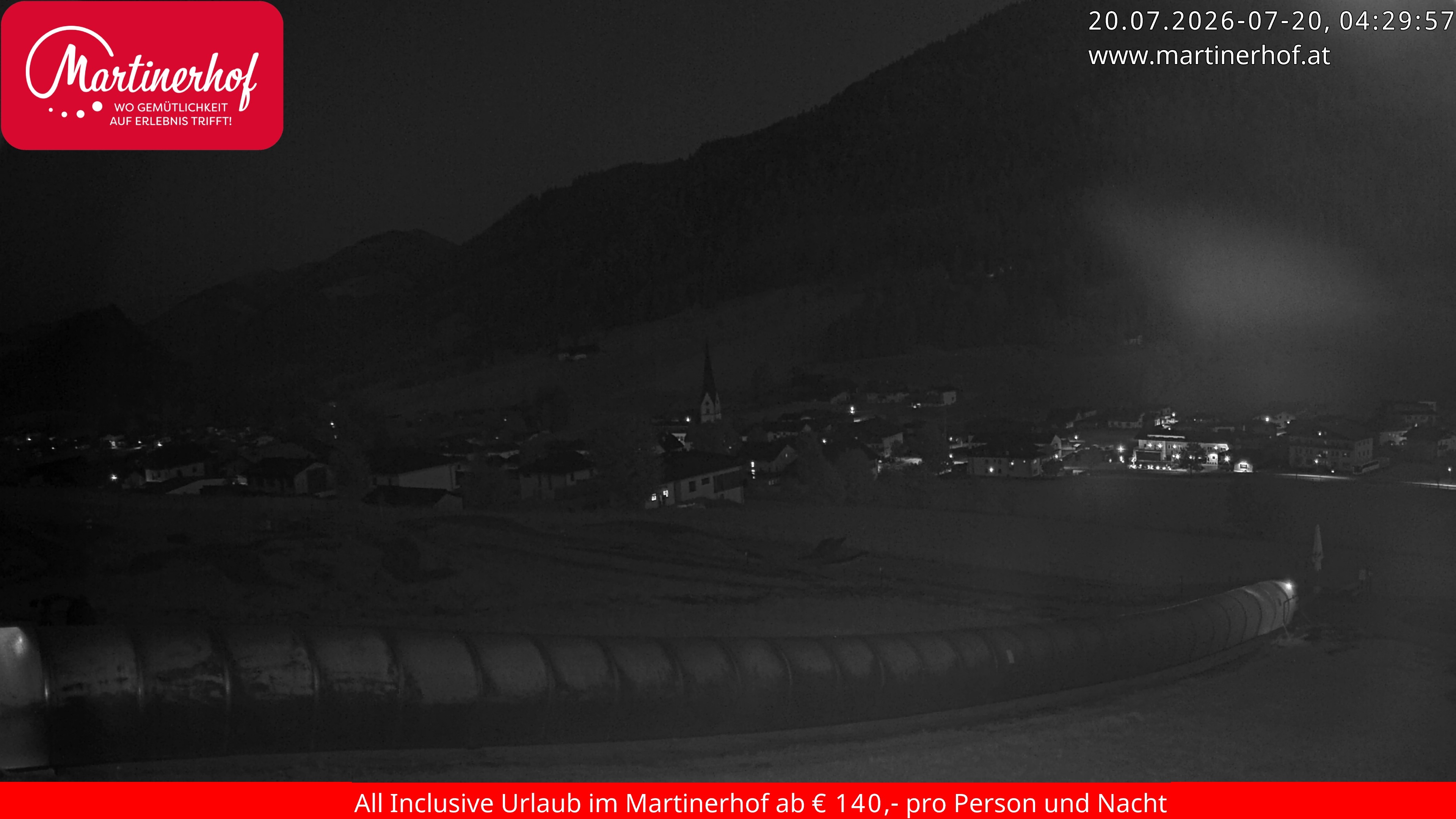 Archiv Foto Webcam Sicht auf St. Martin am Tennengebirge
