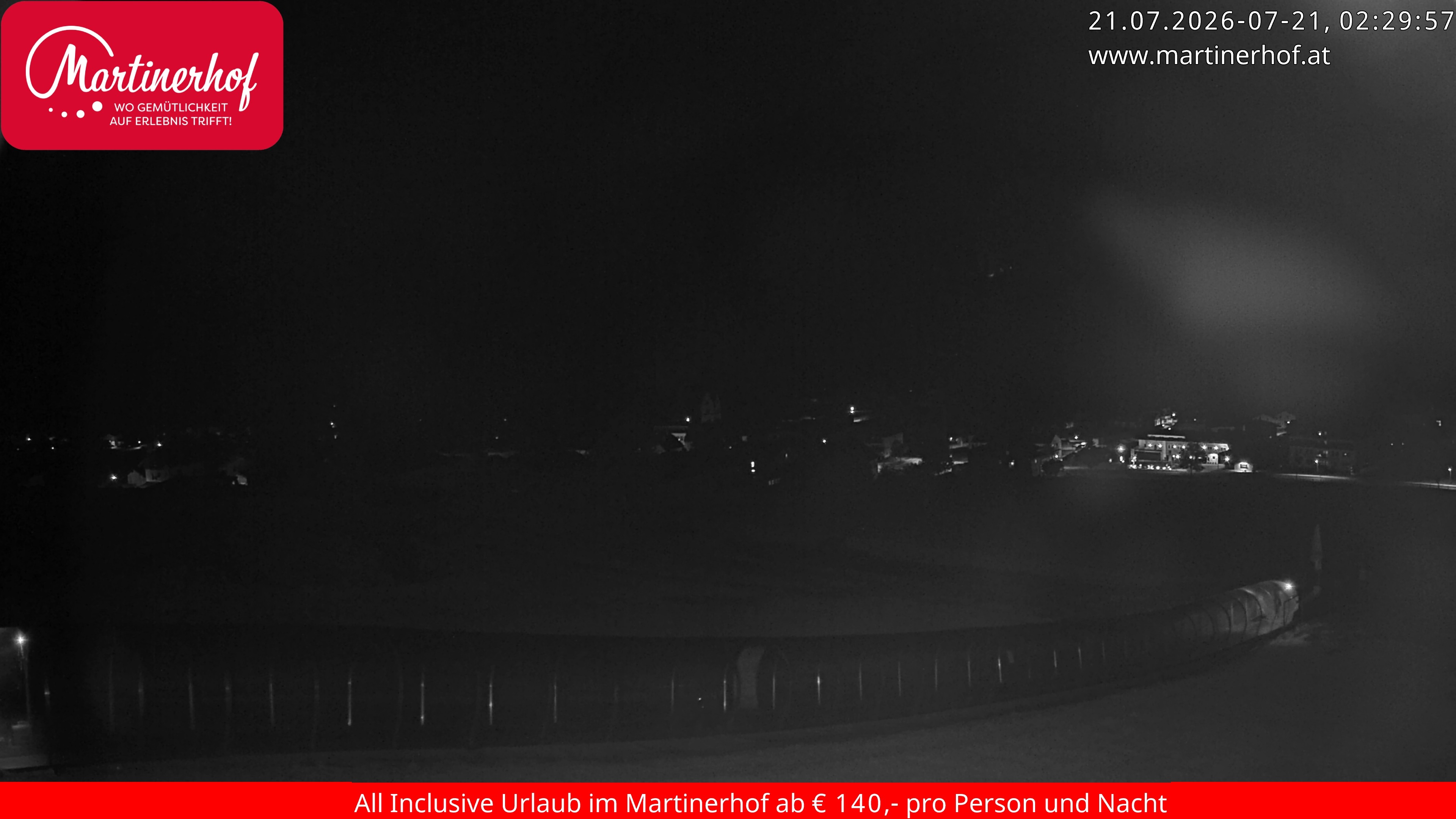 Archiv Foto Webcam Sicht auf St. Martin am Tennengebirge
