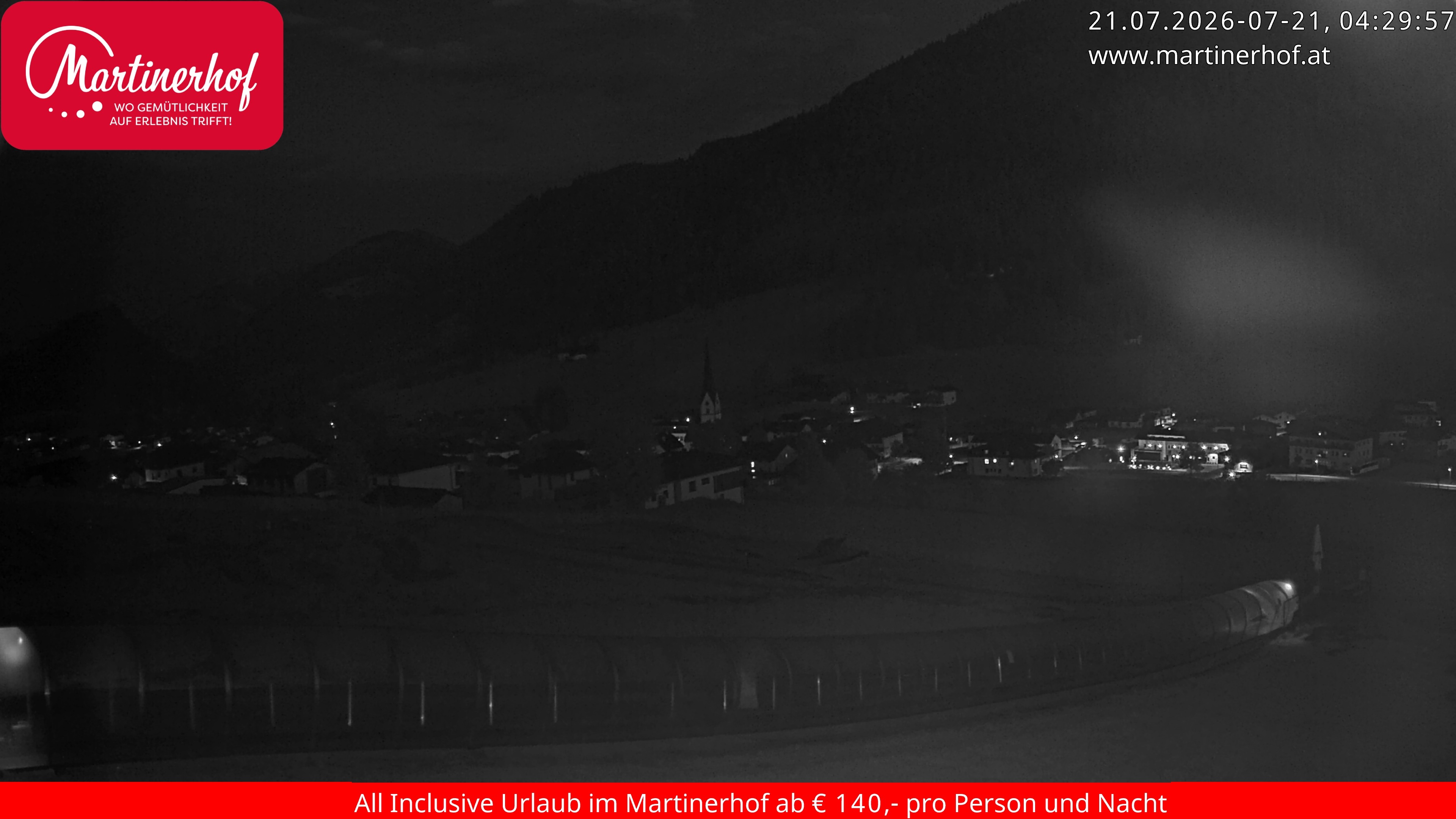 Archiv Foto Webcam Sicht auf St. Martin am Tennengebirge