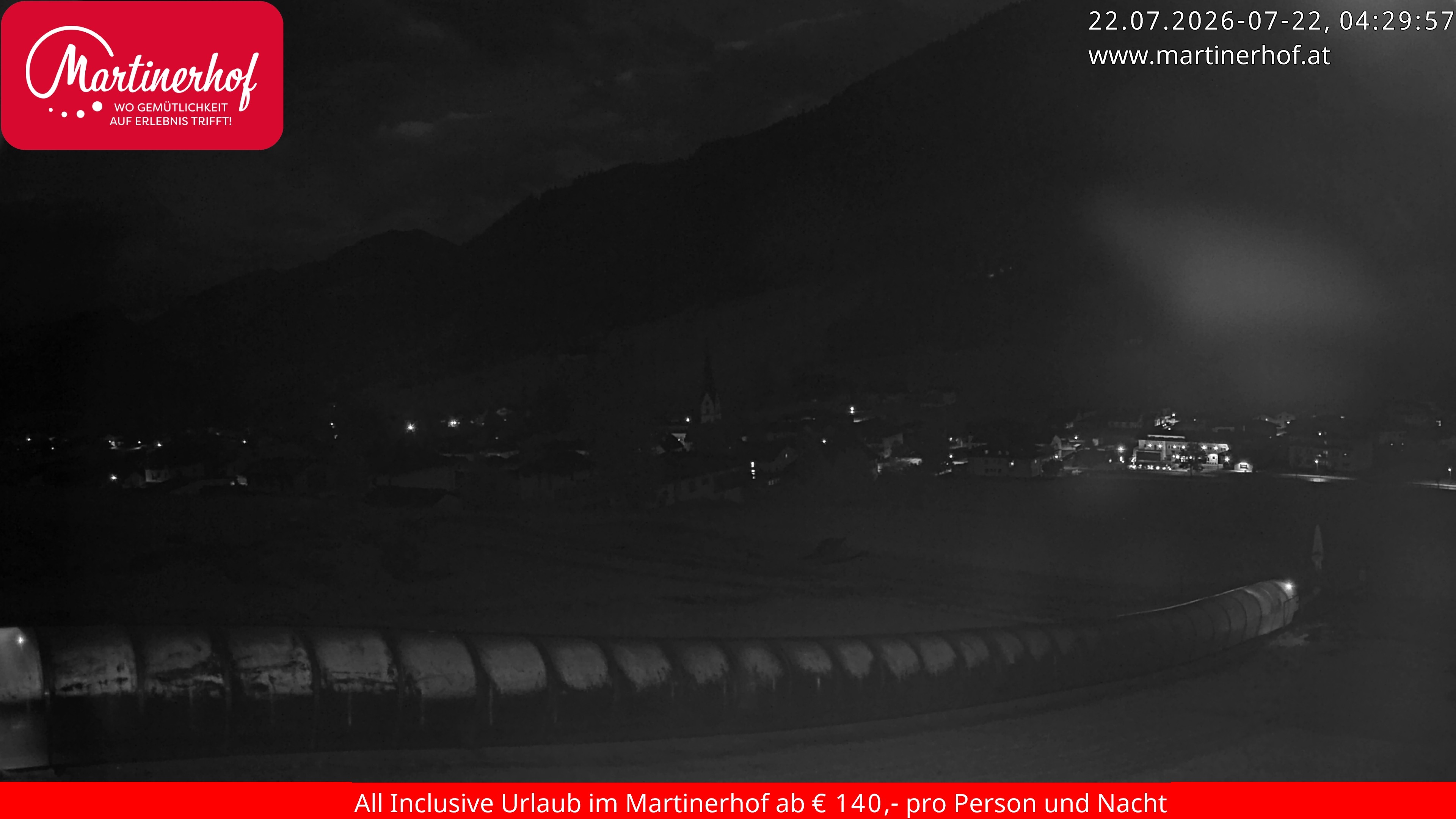 Archiv Foto Webcam Sicht auf St. Martin am Tennengebirge