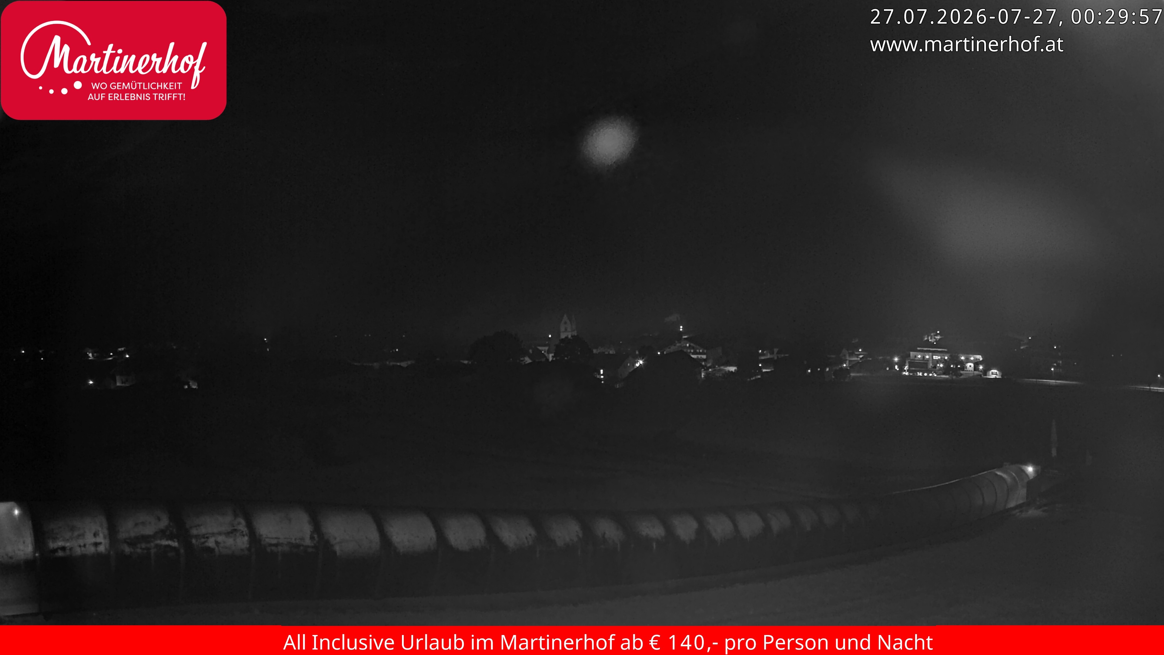 Archiv Foto Webcam Sicht auf St. Martin am Tennengebirge