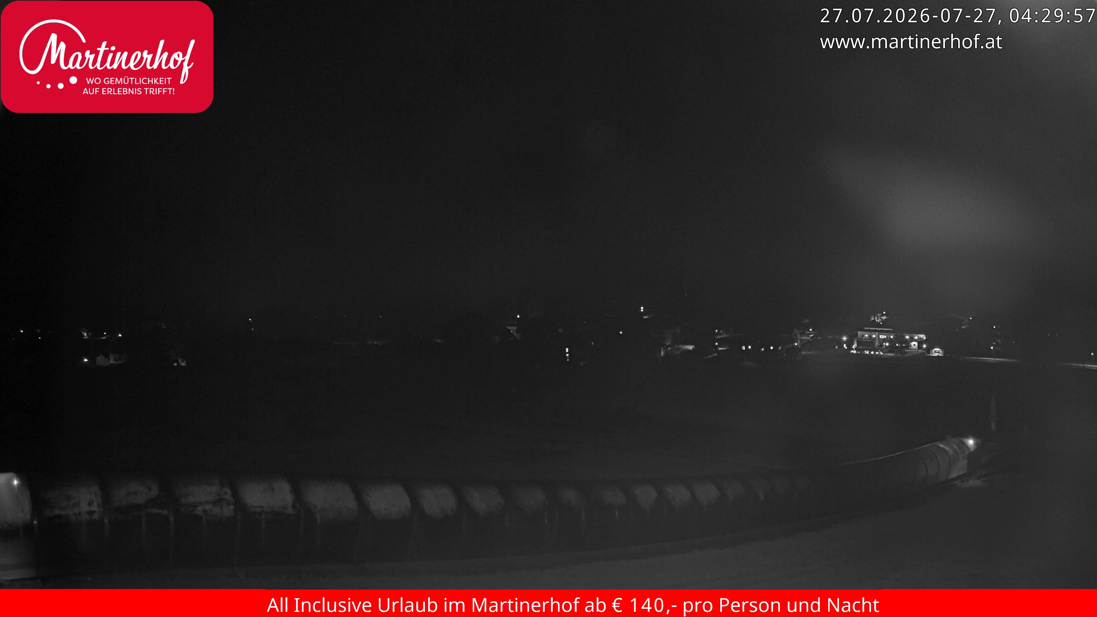 Archiv Foto Webcam Sicht auf St. Martin am Tennengebirge