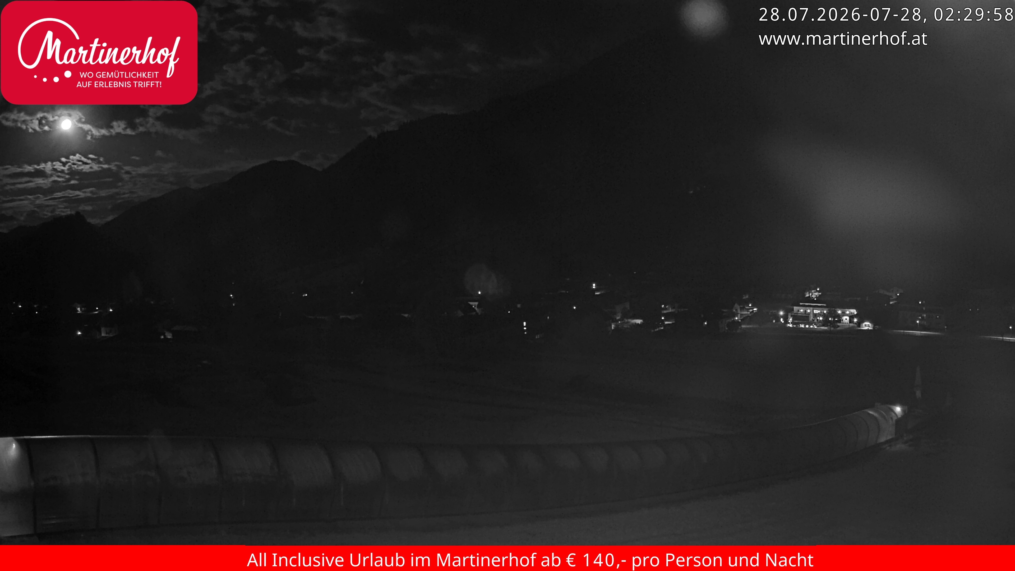 Archiv Foto Webcam Sicht auf St. Martin am Tennengebirge