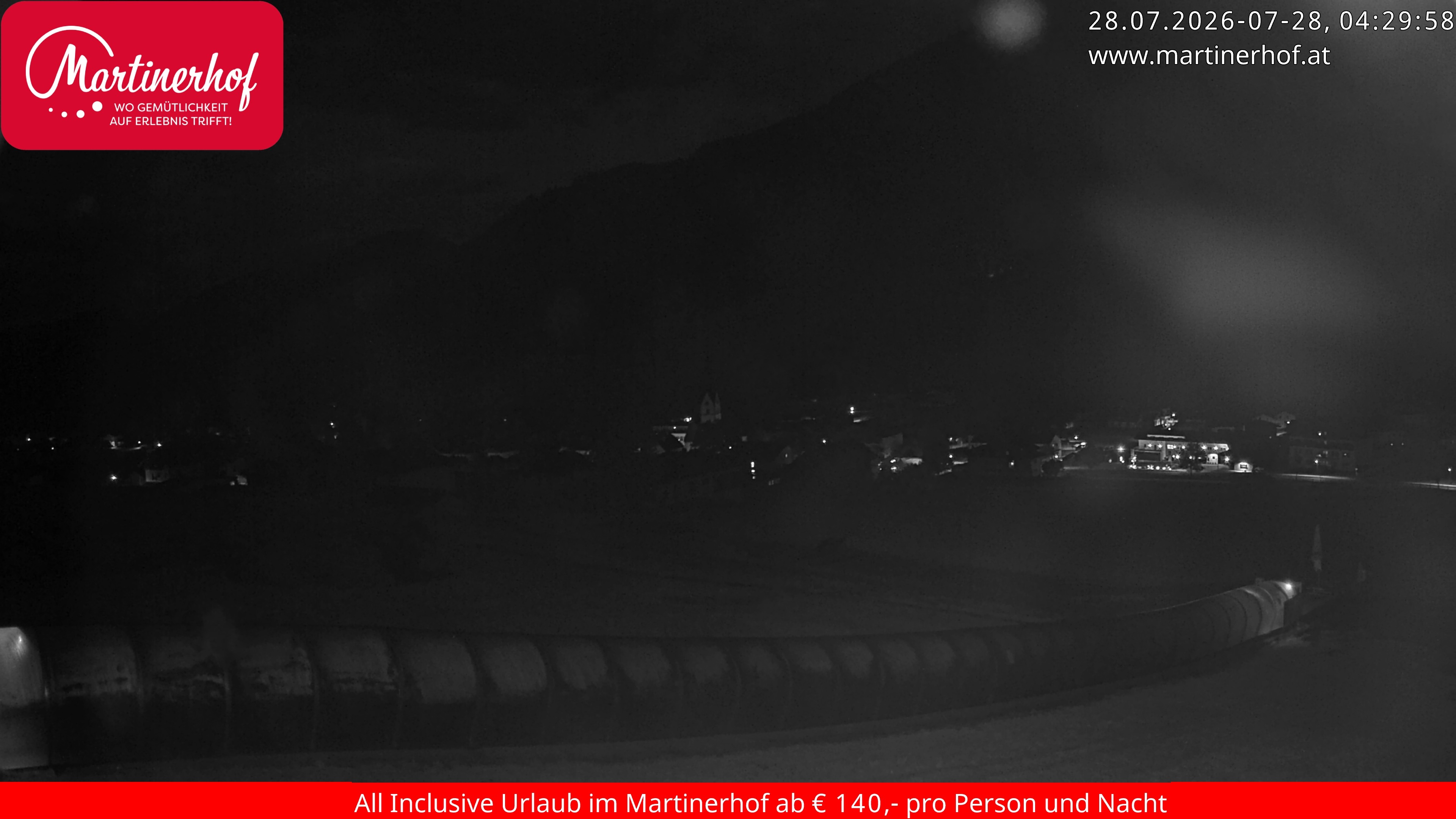Archiv Foto Webcam Sicht auf St. Martin am Tennengebirge