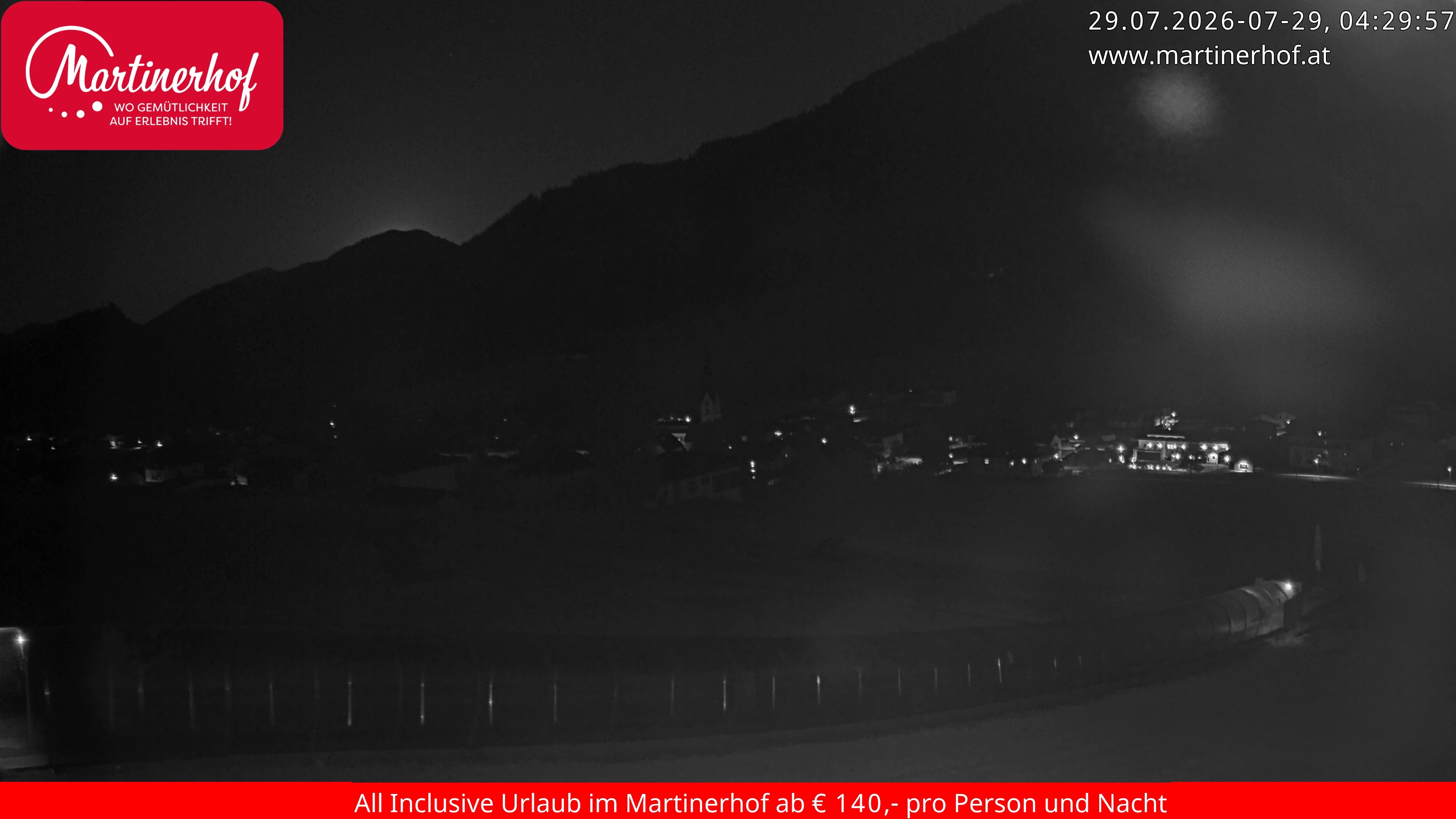Archiv Foto Webcam Sicht auf St. Martin am Tennengebirge