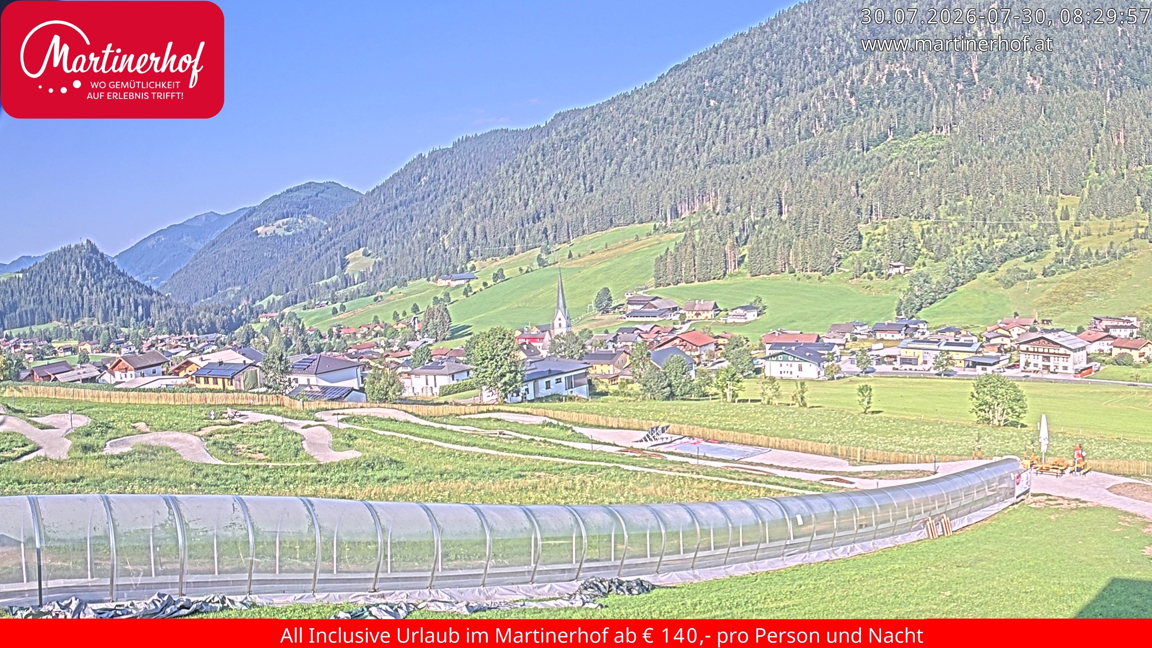 Archiv Foto Webcam Sicht auf St. Martin in Österreich