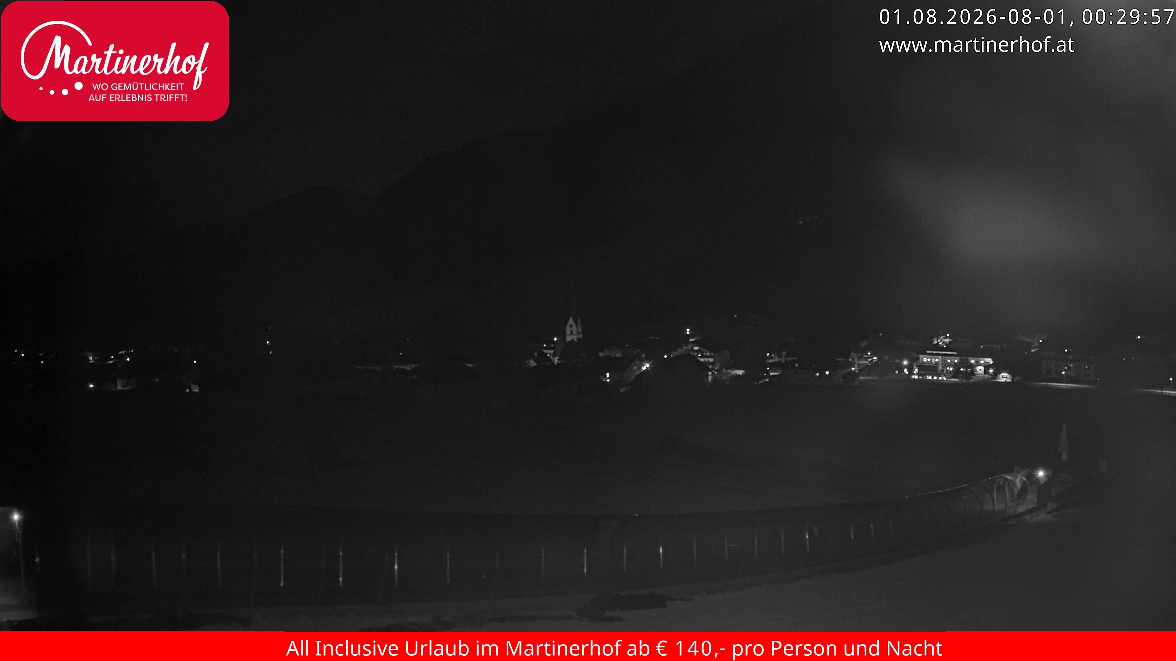 Archiv Foto Webcam Sicht auf St. Martin am Tennengebirge