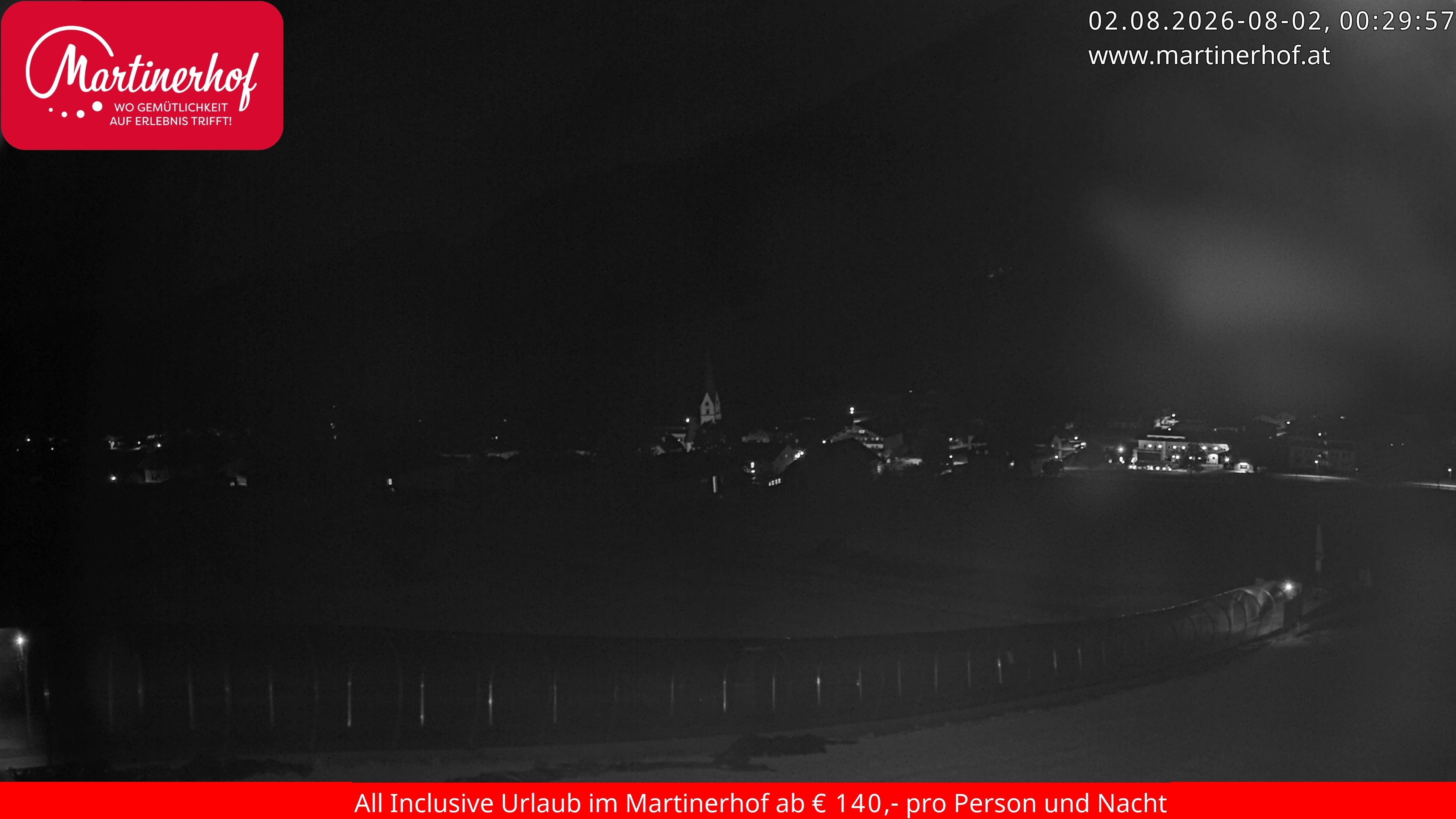 Archiv Foto Webcam Sicht auf St. Martin am Tennengebirge