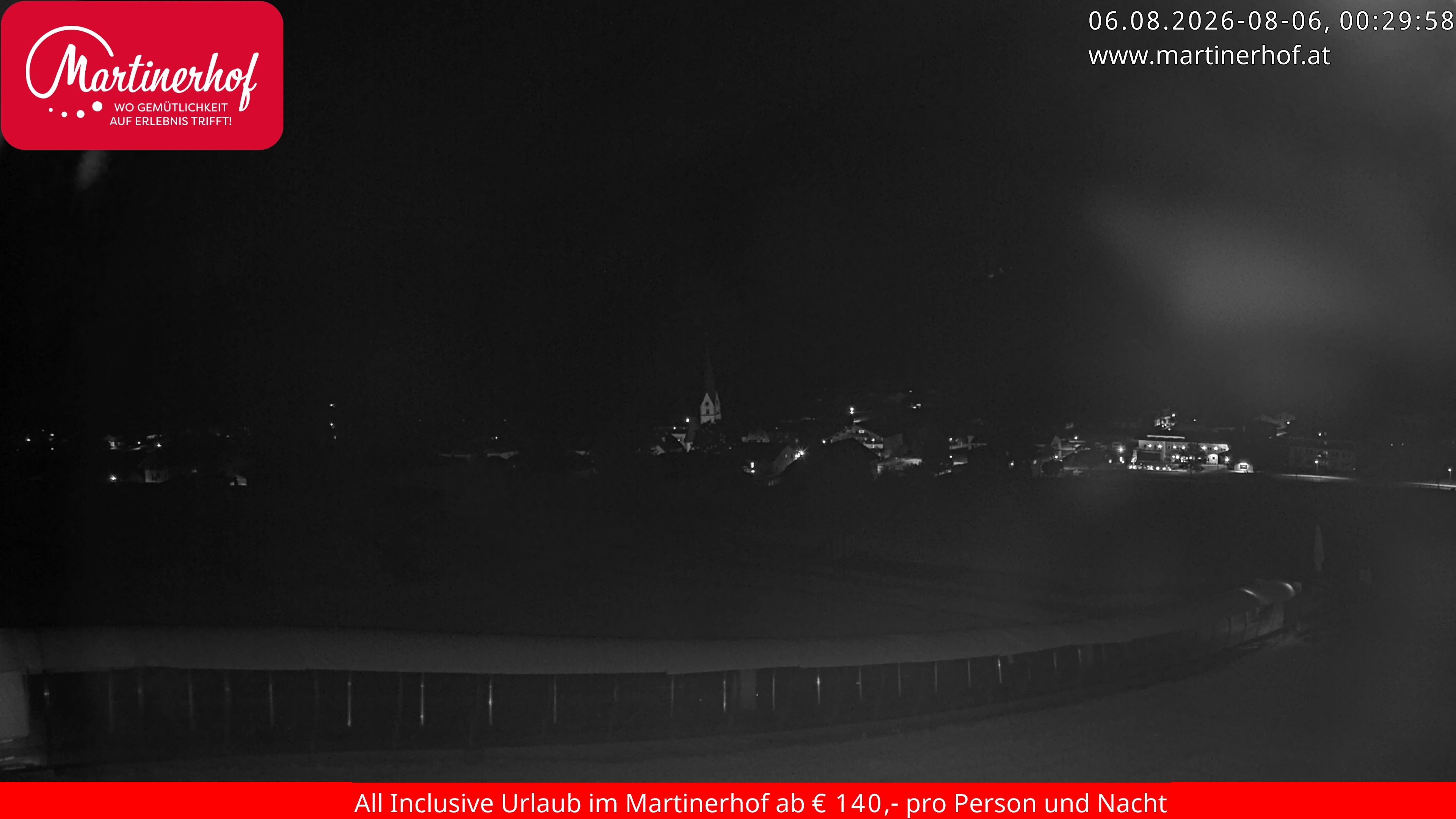 Archiv Foto Webcam Sicht auf St. Martin am Tennengebirge
