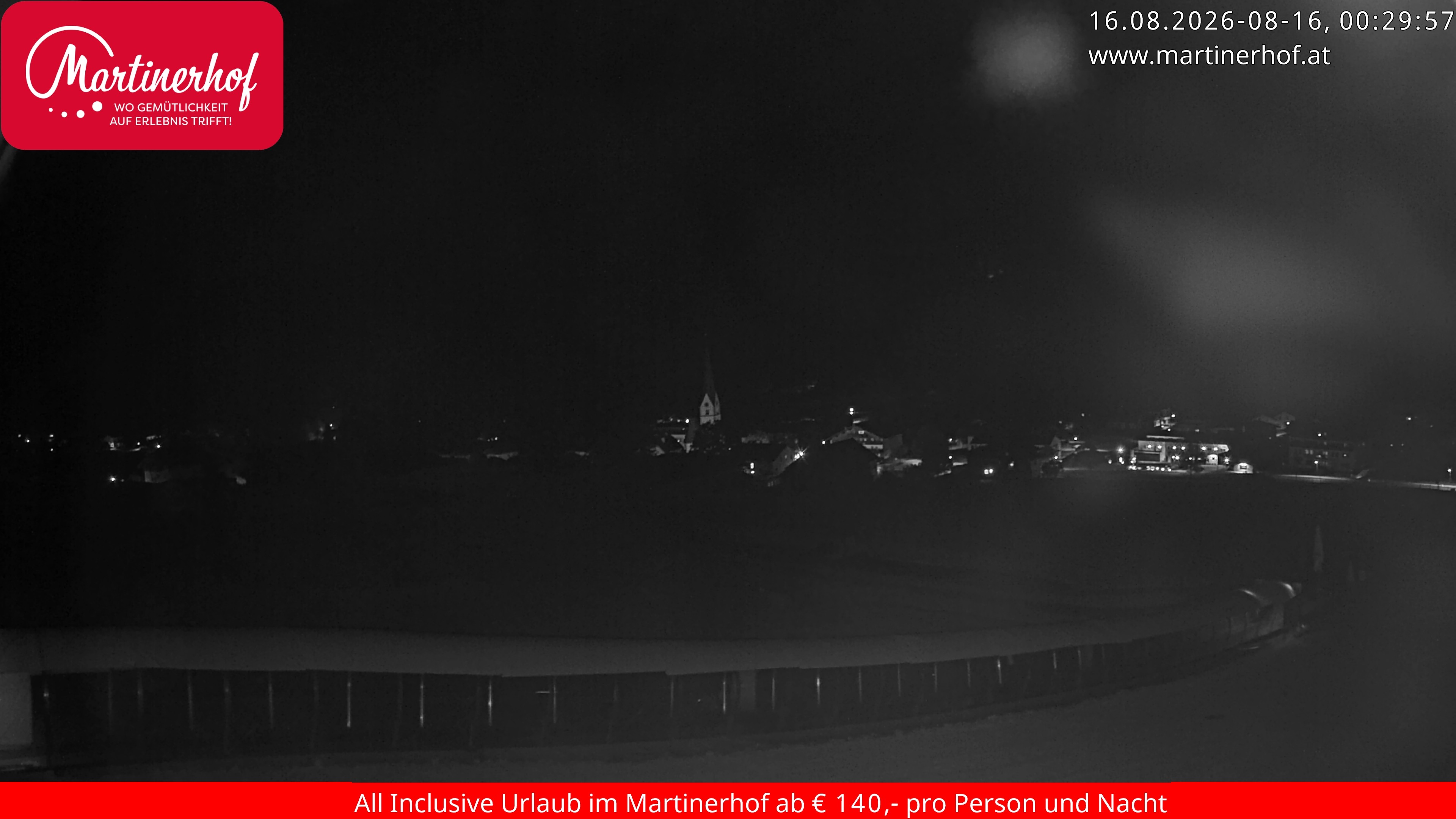 Archiv Foto Webcam Sicht auf St. Martin am Tennengebirge