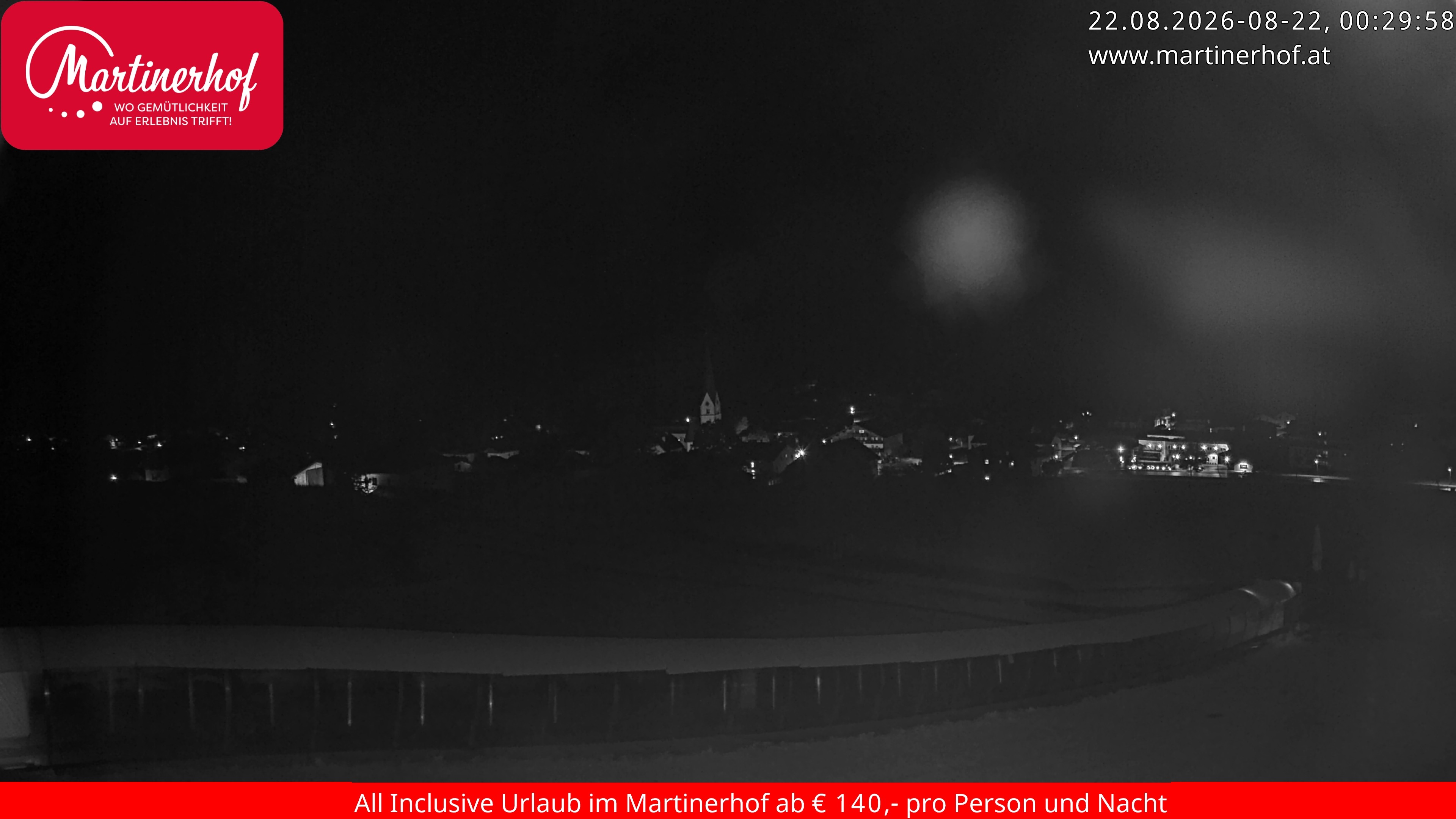Archiv Foto Webcam Sicht auf St. Martin am Tennengebirge