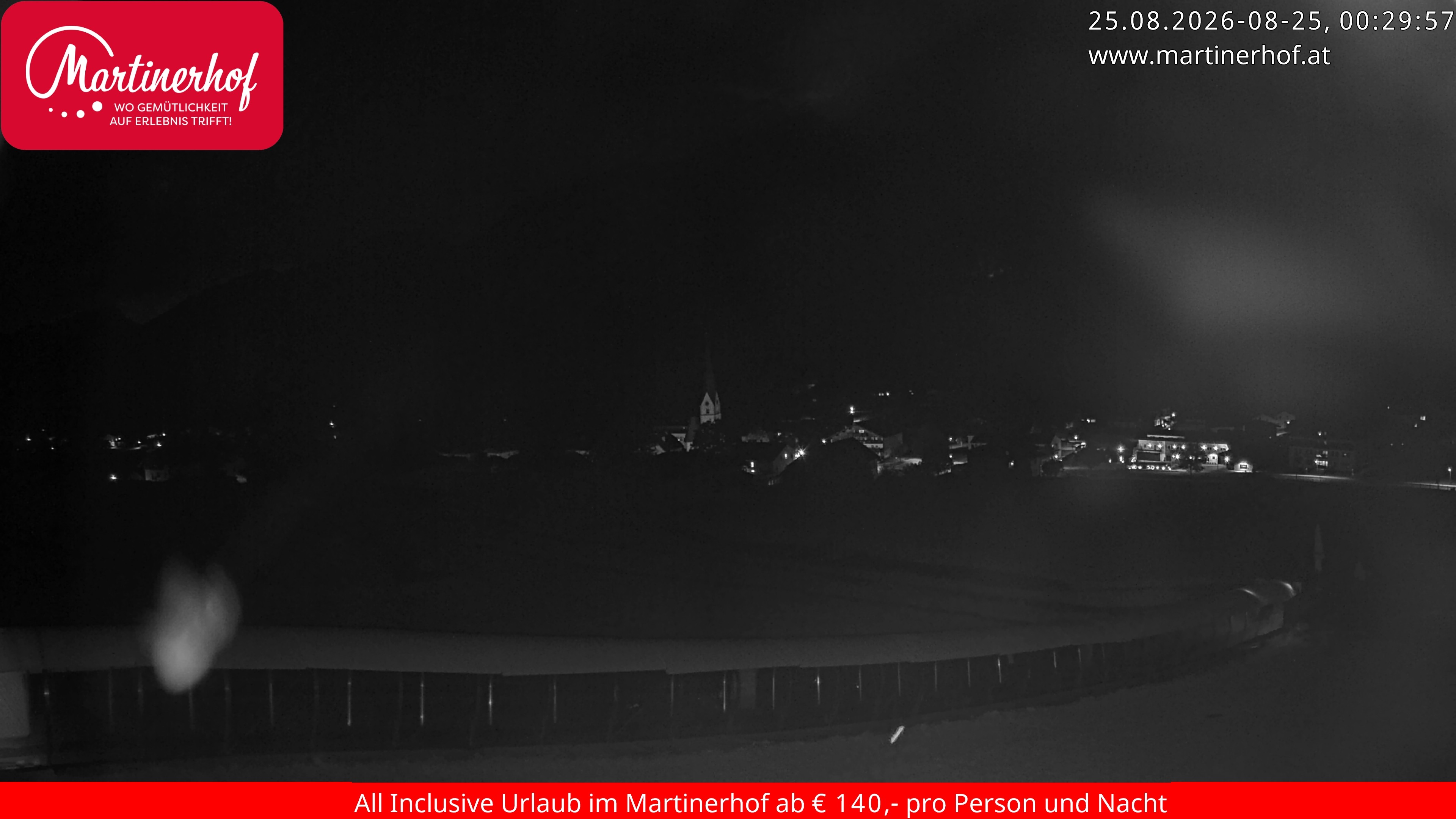Archiv Foto Webcam Sicht auf St. Martin am Tennengebirge