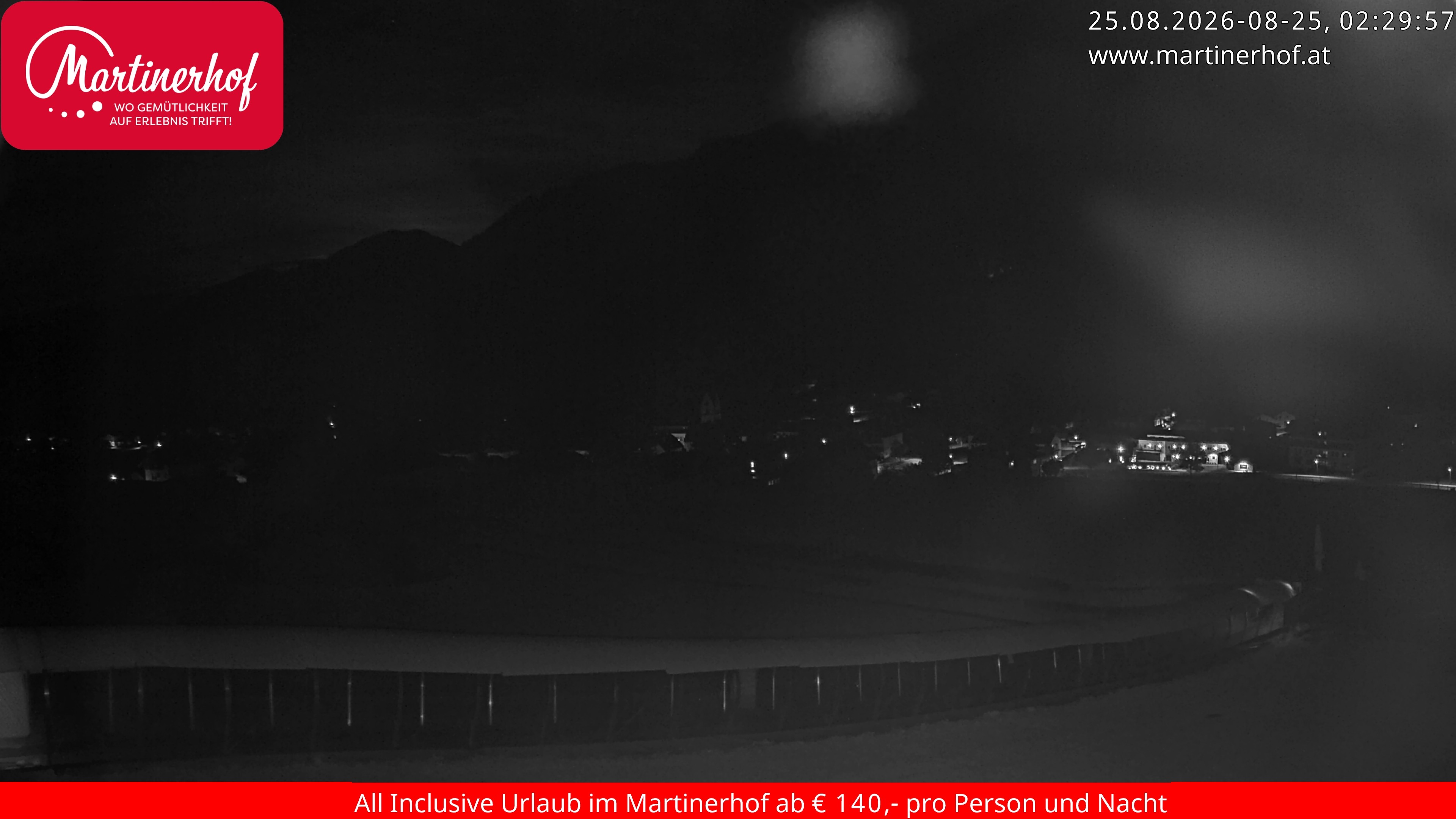 Archiv Foto Webcam Sicht auf St. Martin am Tennengebirge