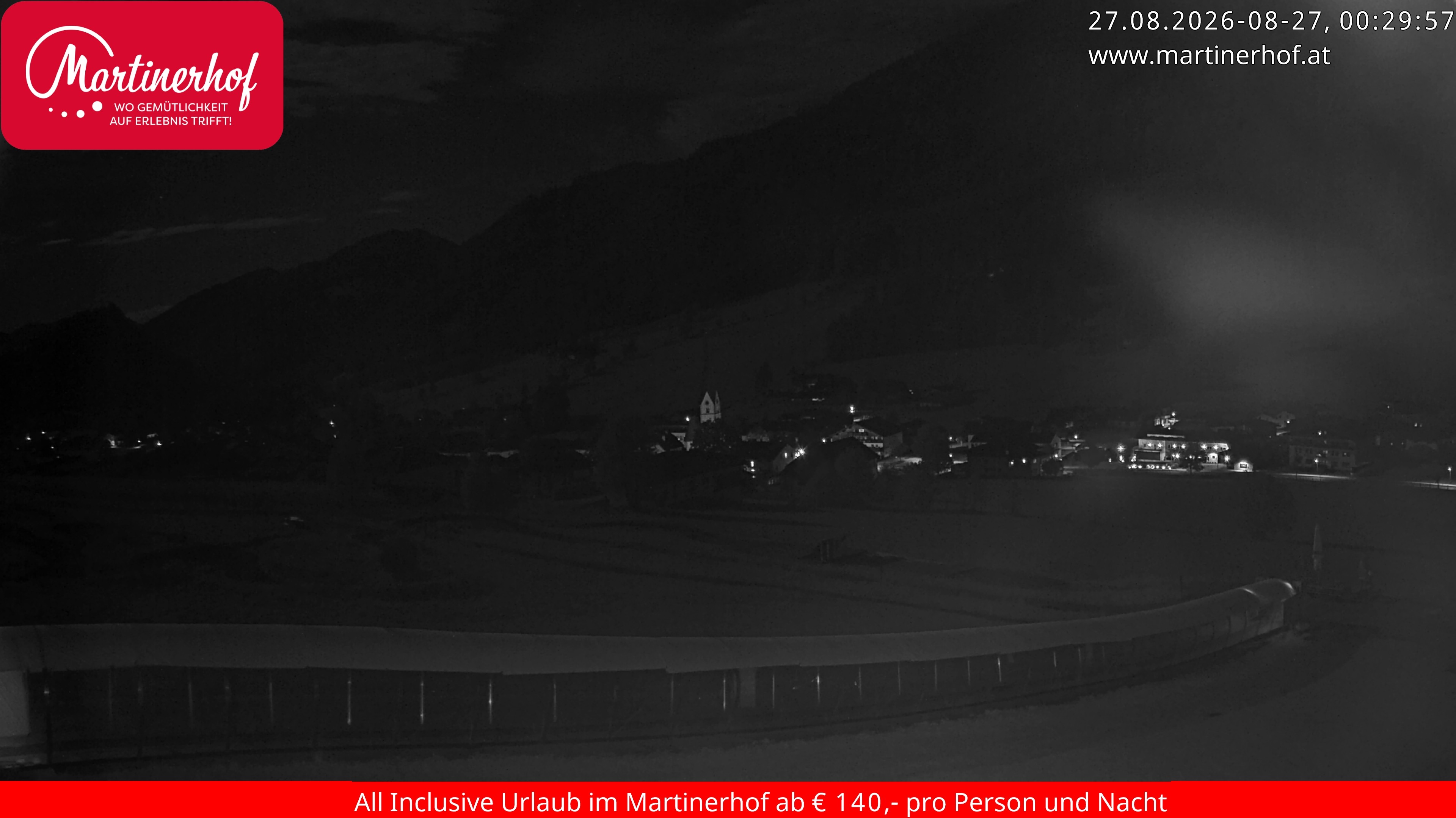 Archiv Foto Webcam Sicht auf St. Martin am Tennengebirge