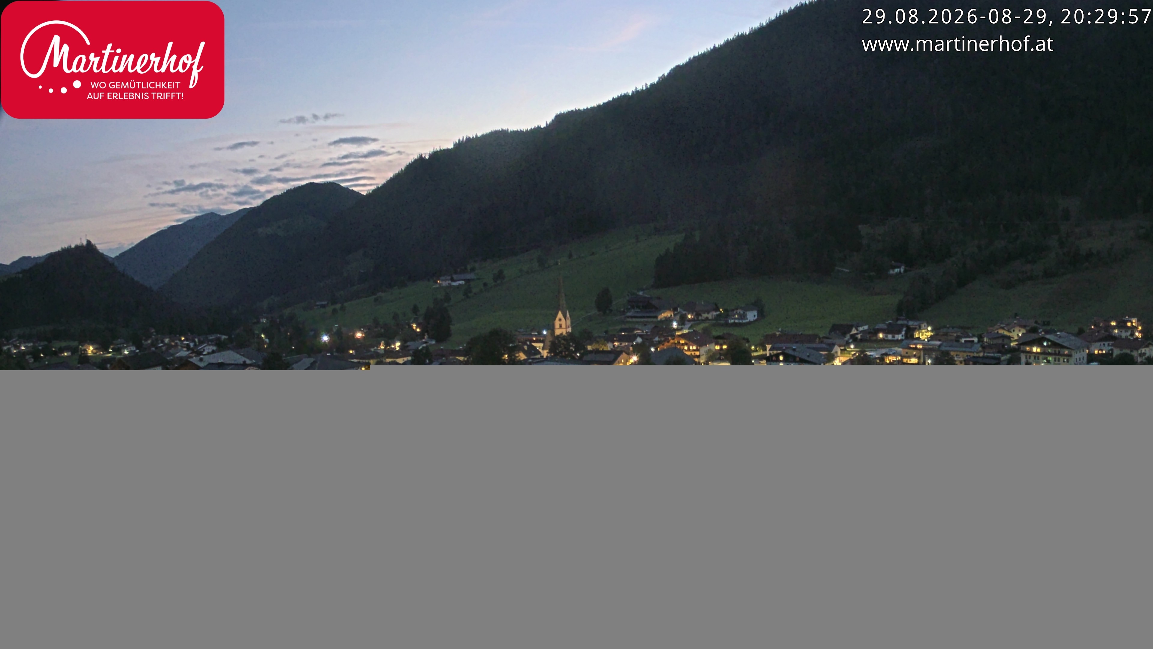 Archiv Foto Webcam Sicht auf St. Martin am Tennengebirge