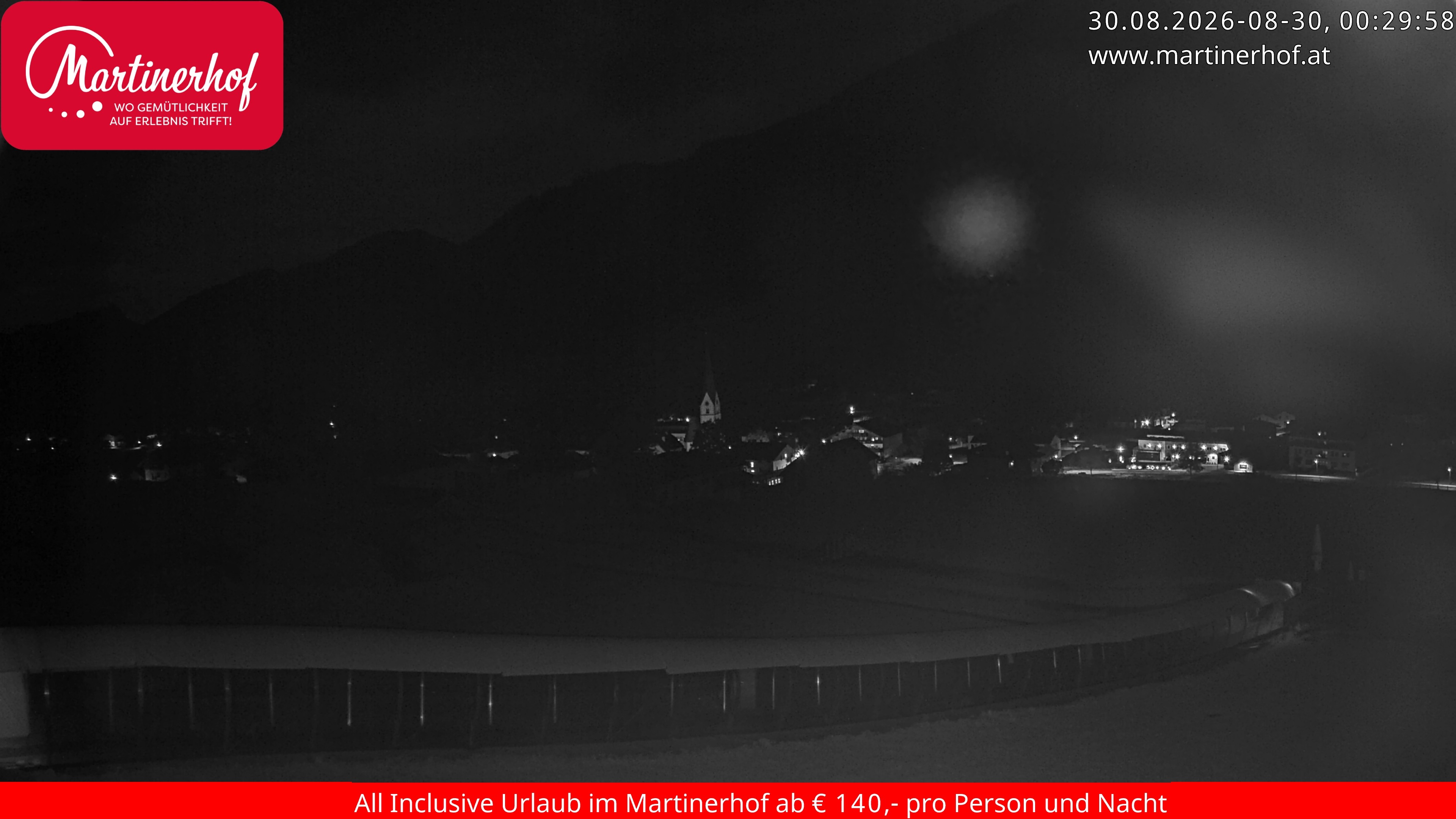 Archiv Foto Webcam Sicht auf St. Martin am Tennengebirge