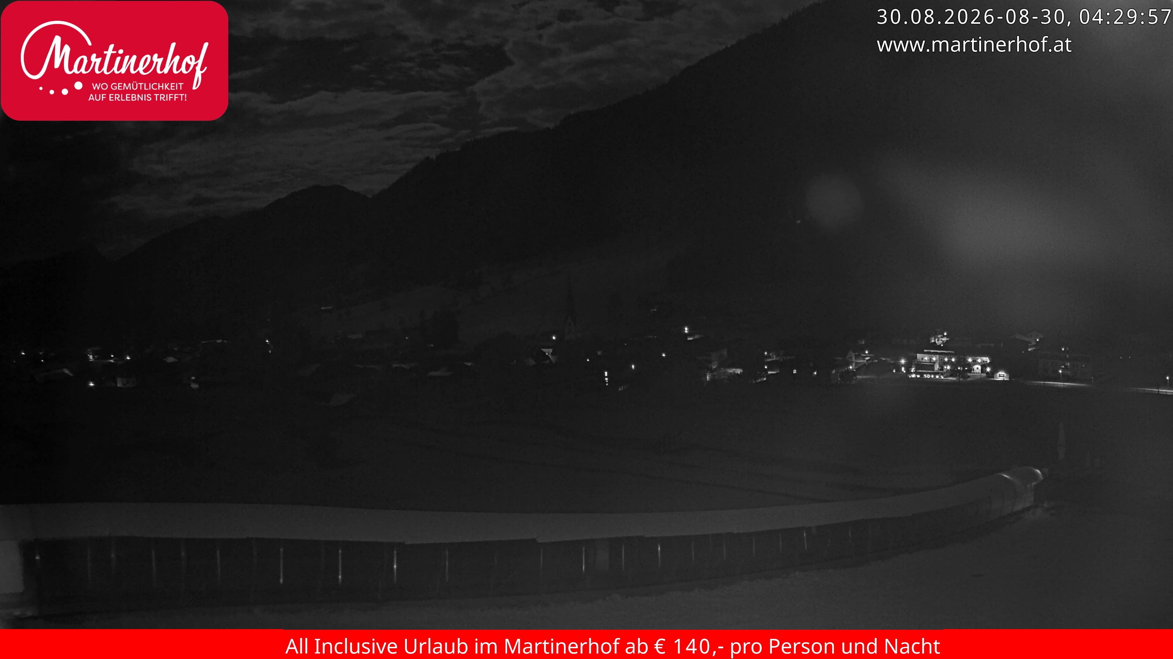 Archiv Foto Webcam Sicht auf St. Martin am Tennengebirge