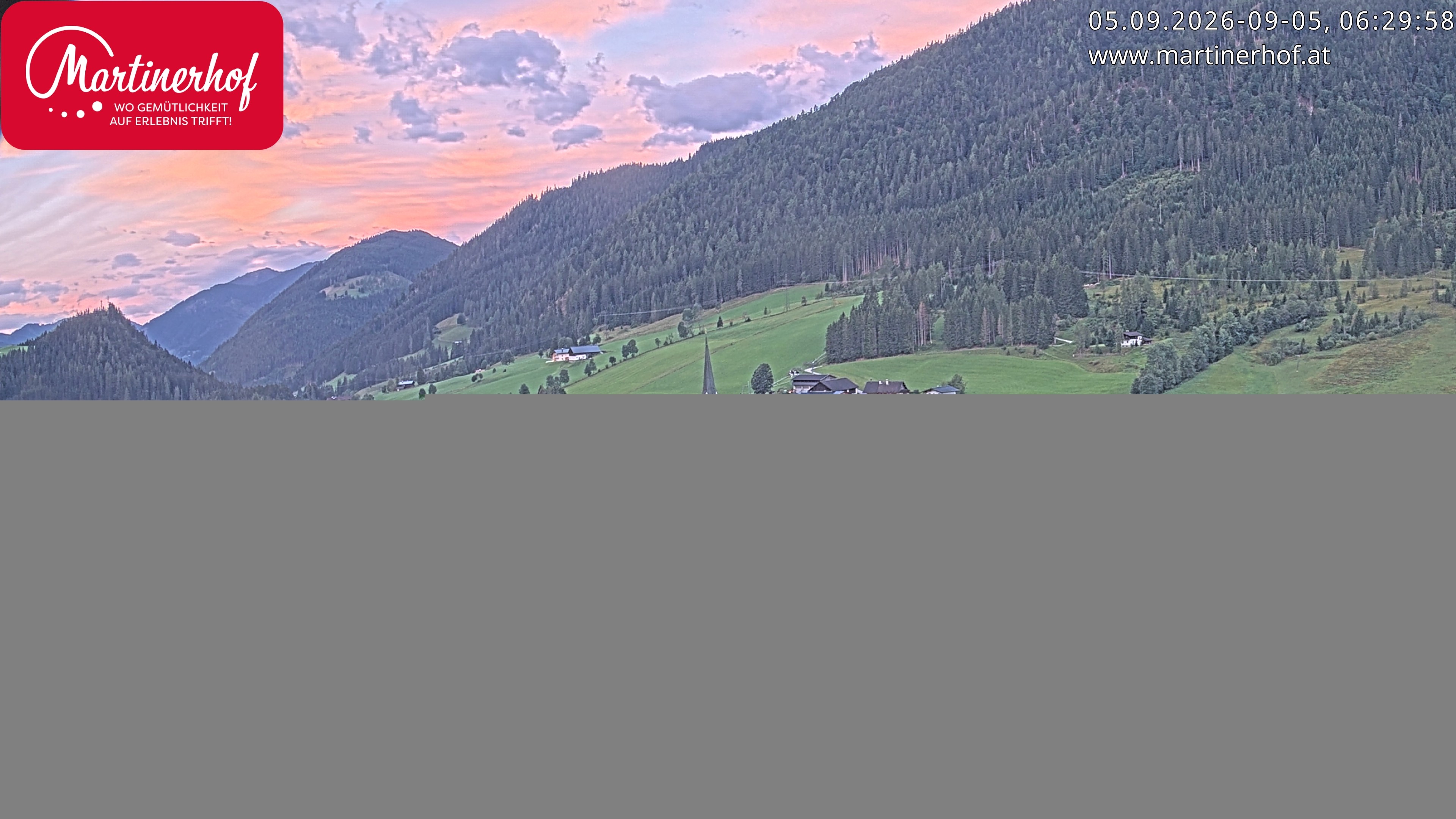 Archiv Foto Webcam Sicht auf St. Martin am Tennengebirge