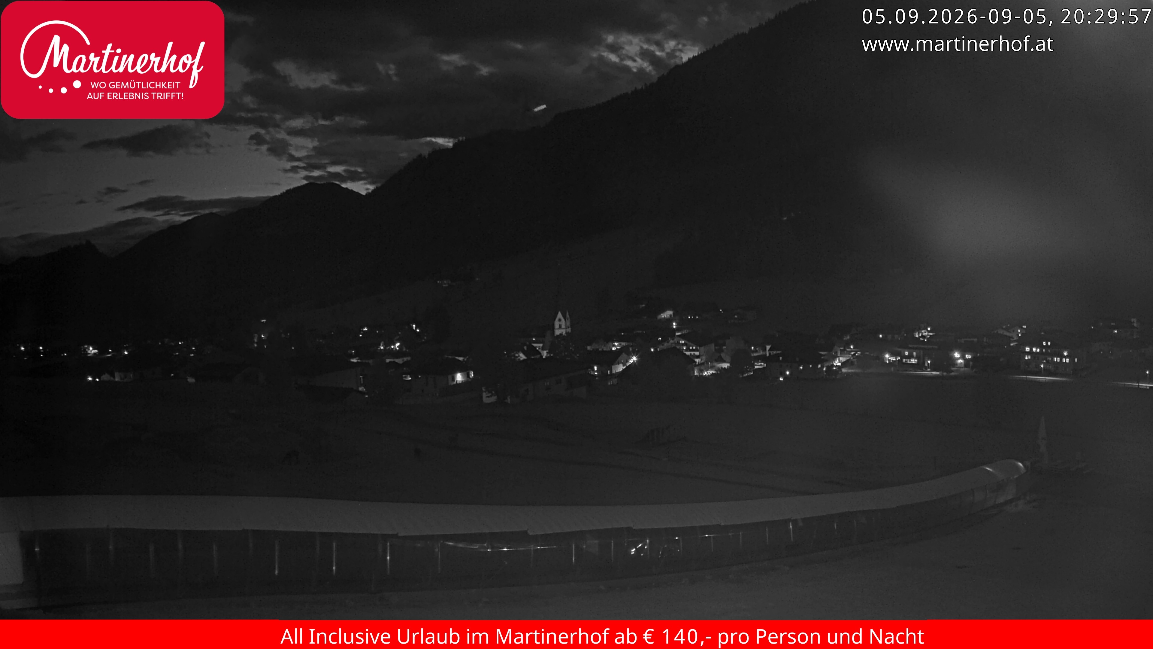 Archiv Foto Webcam Sicht auf St. Martin am Tennengebirge