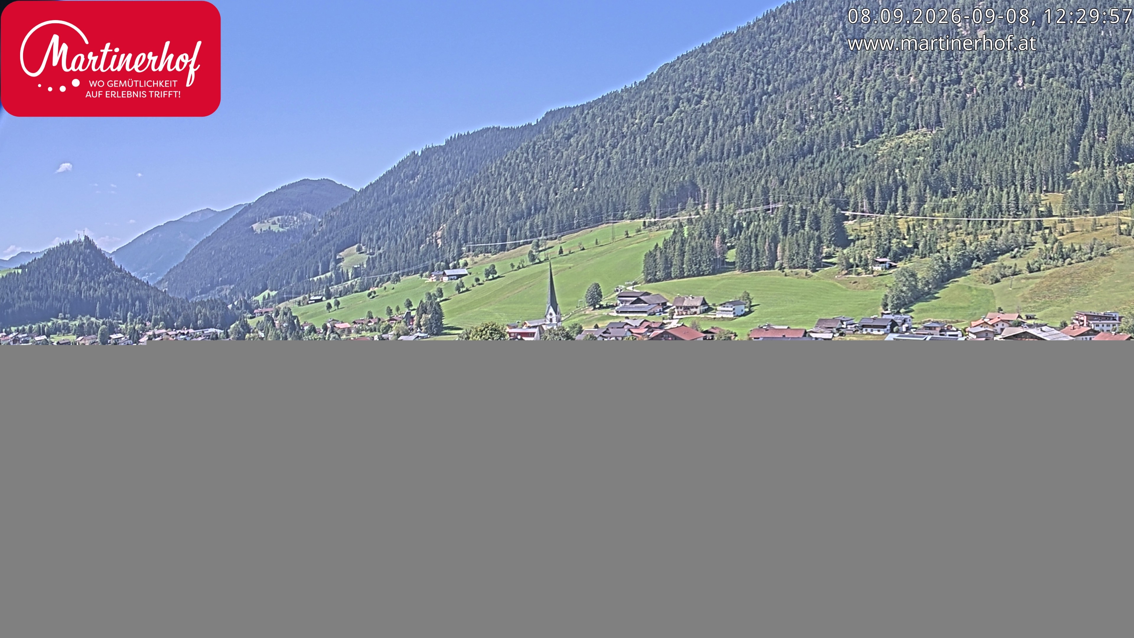 Archiv Foto Webcam Sicht auf St. Martin am Tennengebirge