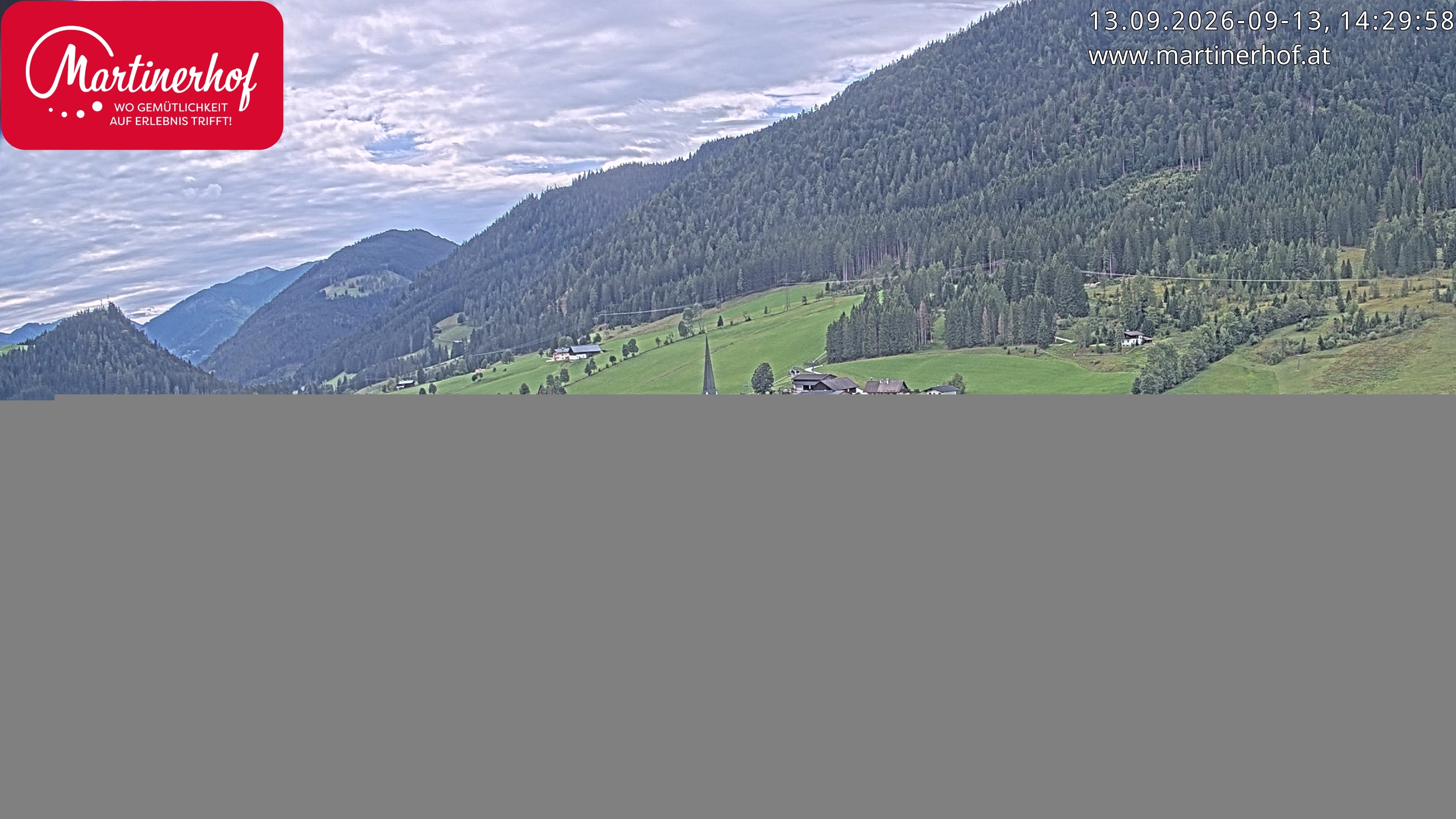 Archiv Foto Webcam Sicht auf St. Martin am Tennengebirge