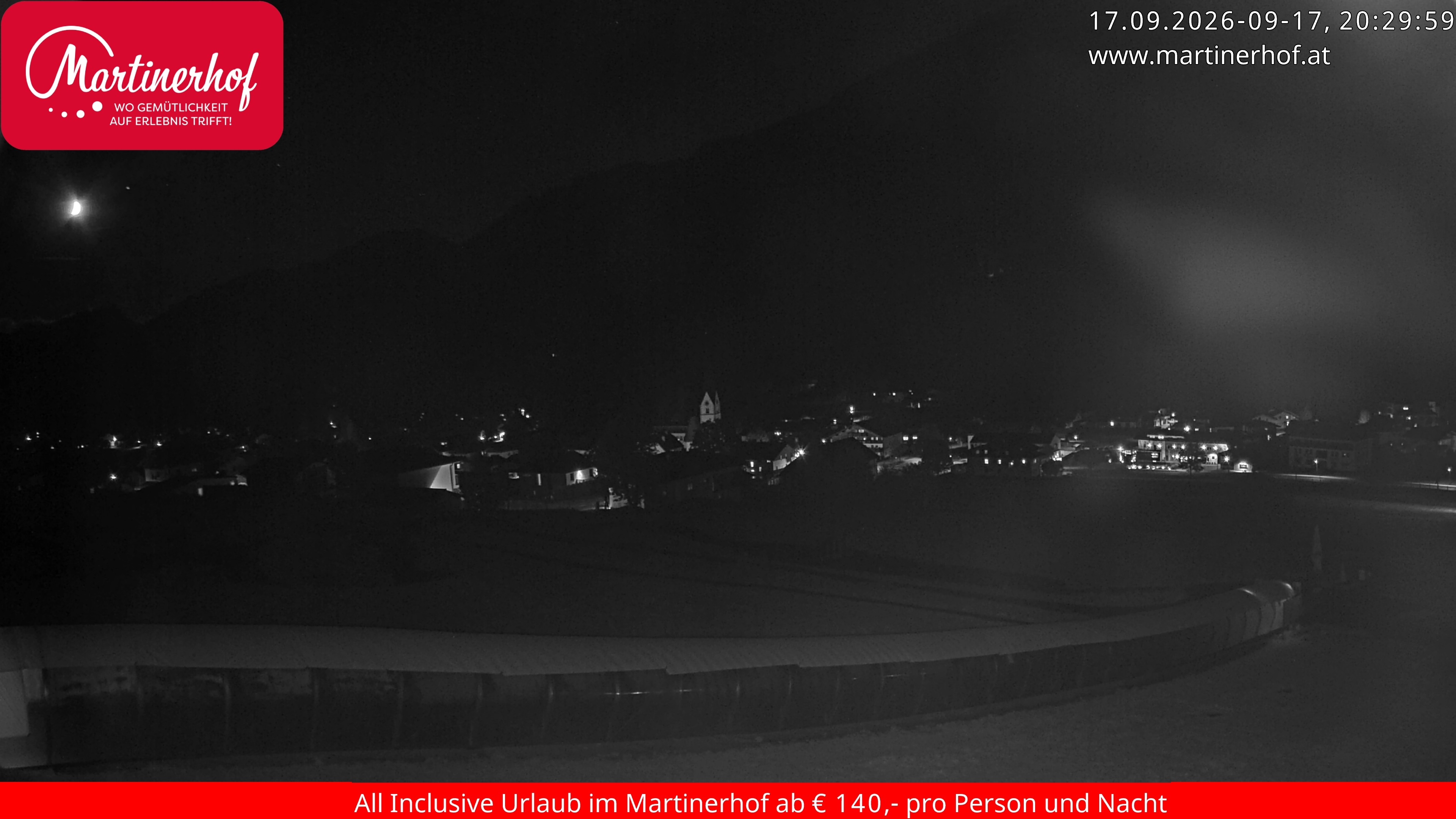 Archiv Foto Webcam Sicht auf St. Martin am Tennengebirge