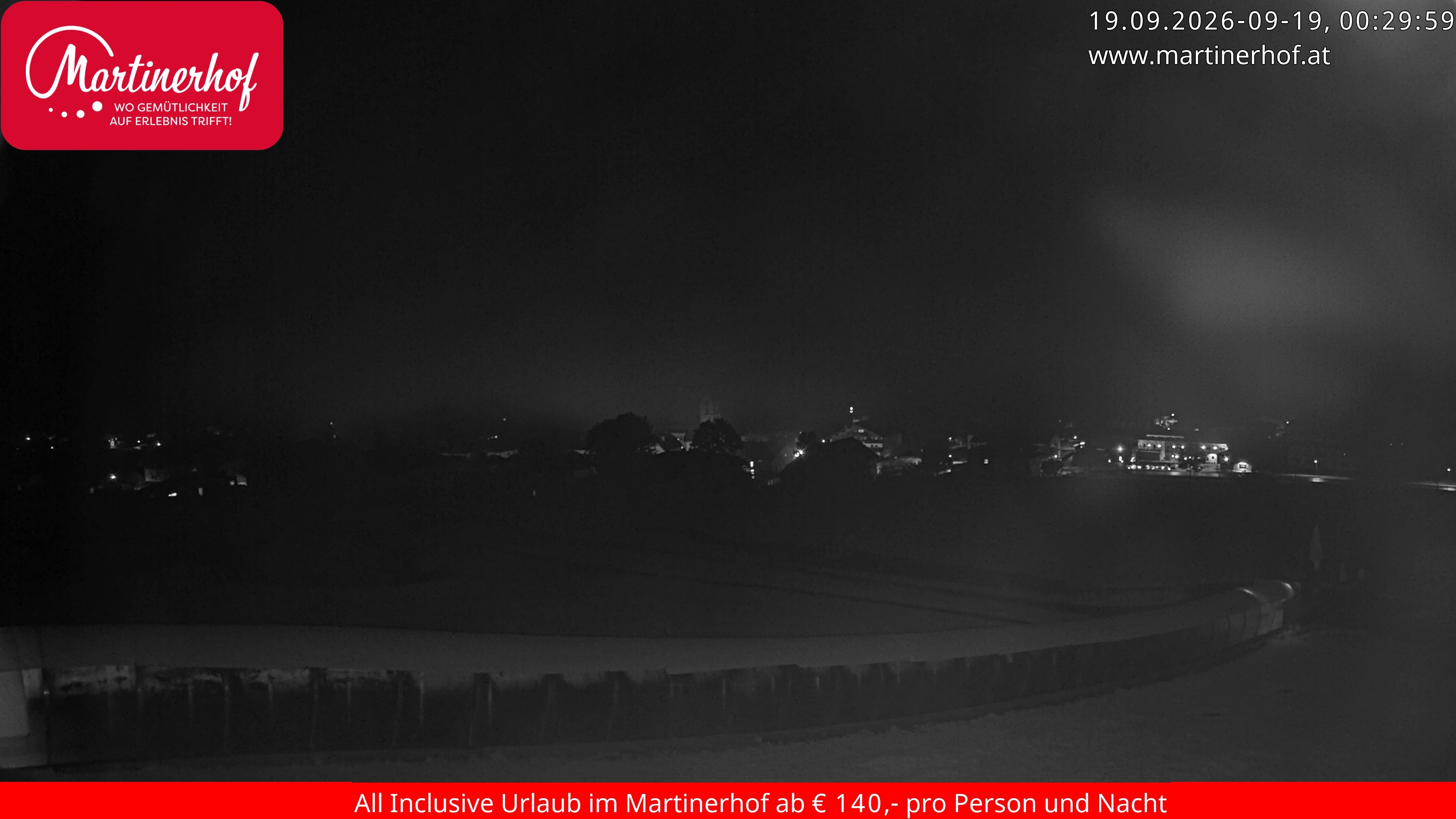 Archived image Webcam Clear view of the town St. Martin in the greater area of Salzburg