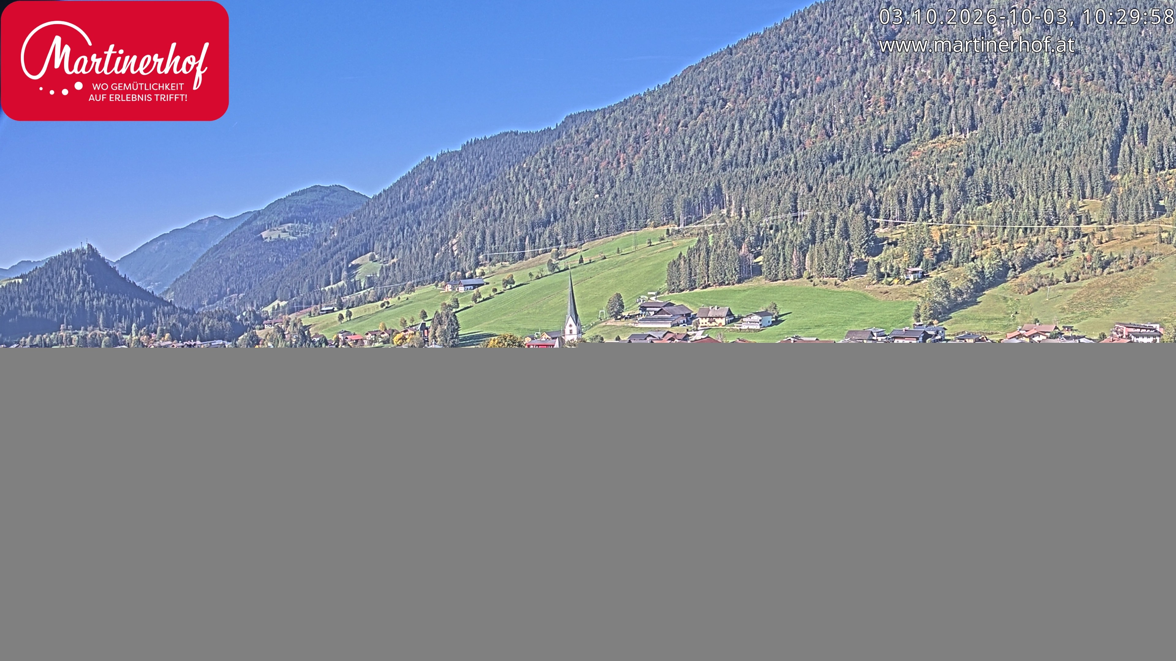 Archiv Foto Webcam Sicht auf St. Martin am Tennengebirge