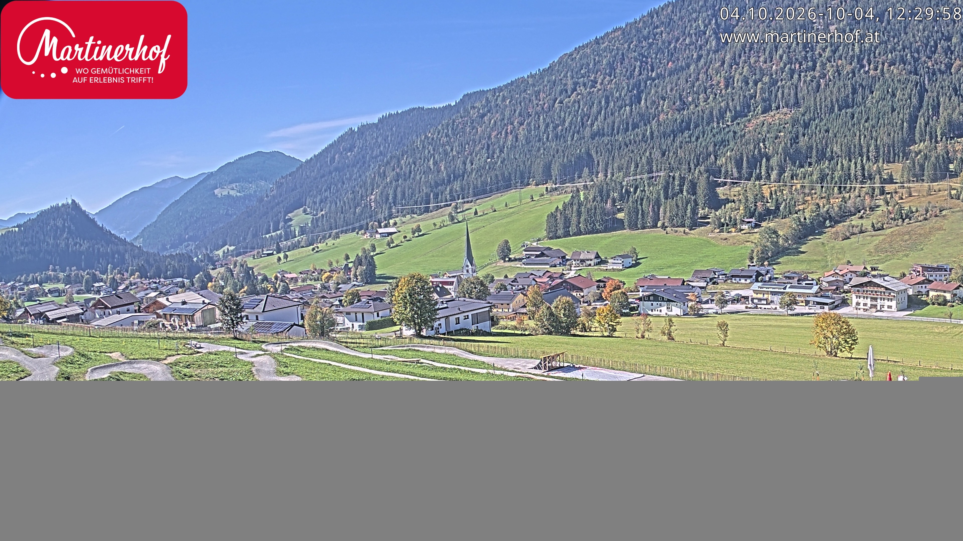 Archiv Foto Webcam Sicht auf St. Martin am Tennengebirge