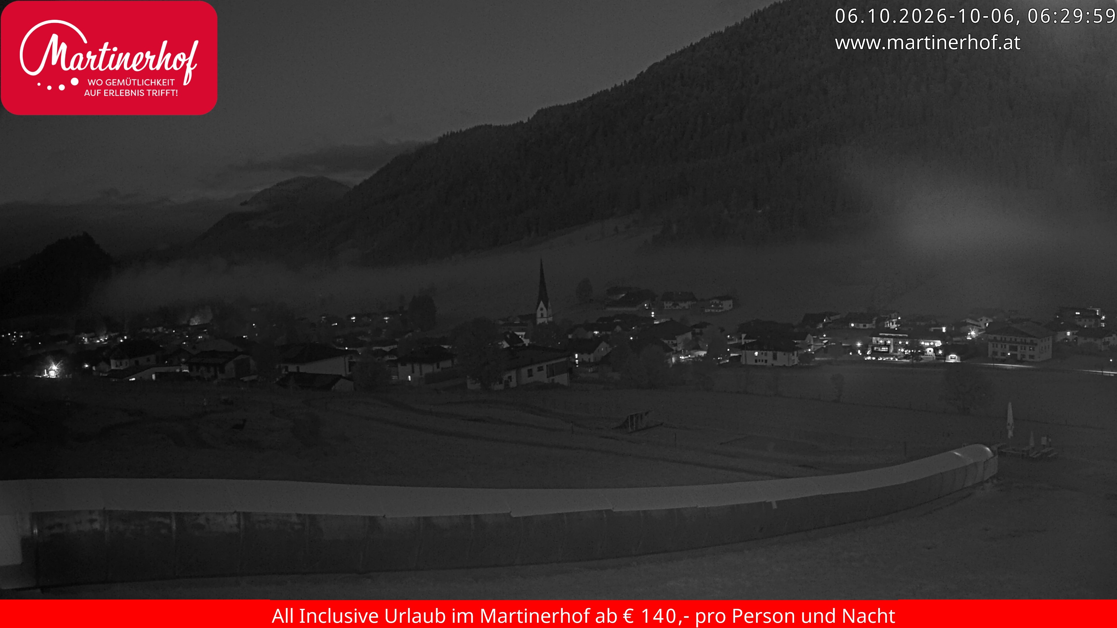 Archiv Foto Webcam Sicht auf St. Martin am Tennengebirge