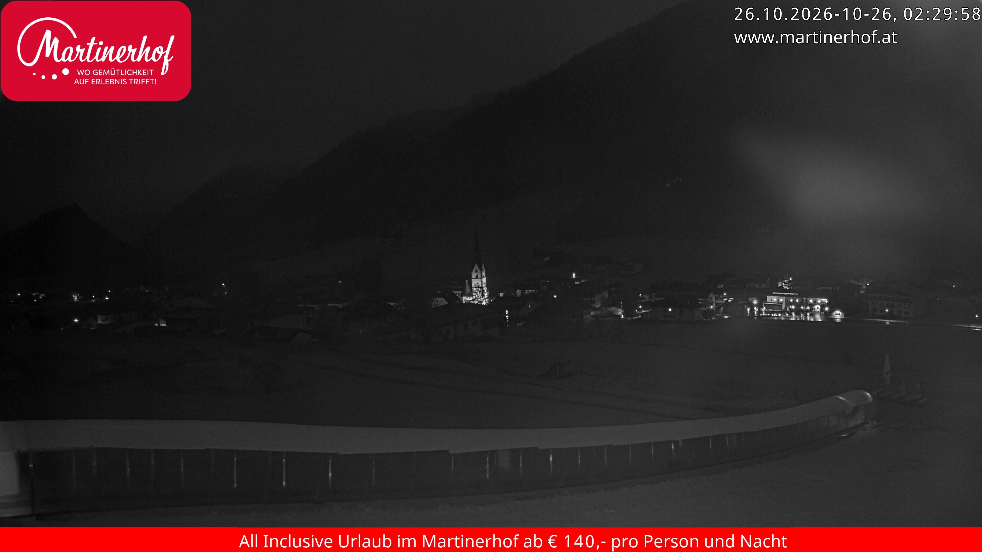 Archiv Foto Webcam Sicht auf St. Martin am Tennengebirge