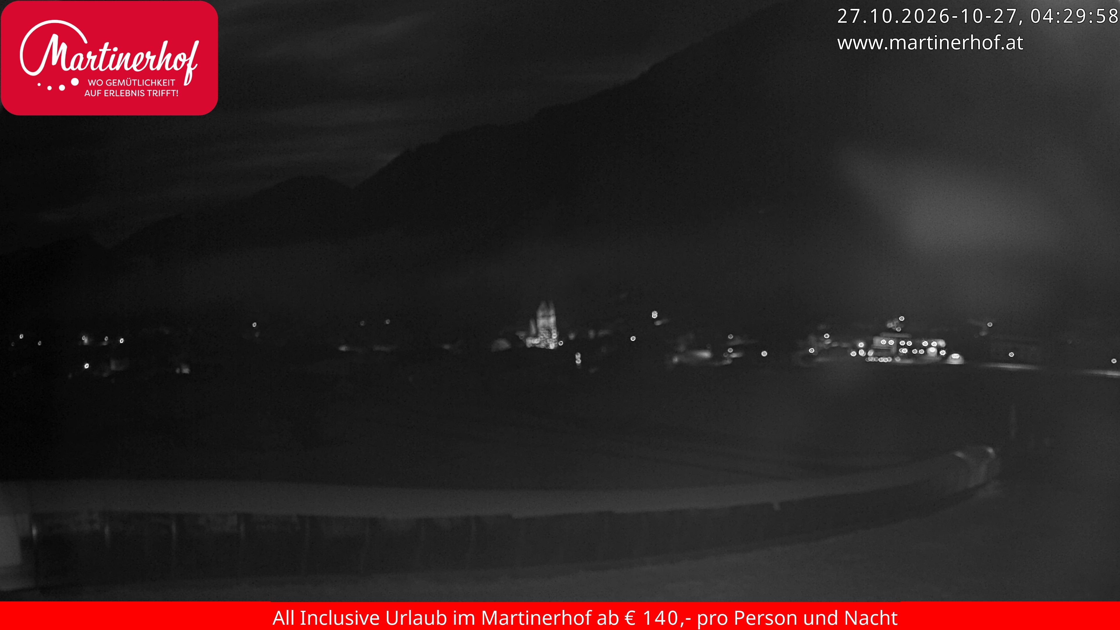 Archiv Foto Webcam Sicht auf St. Martin am Tennengebirge